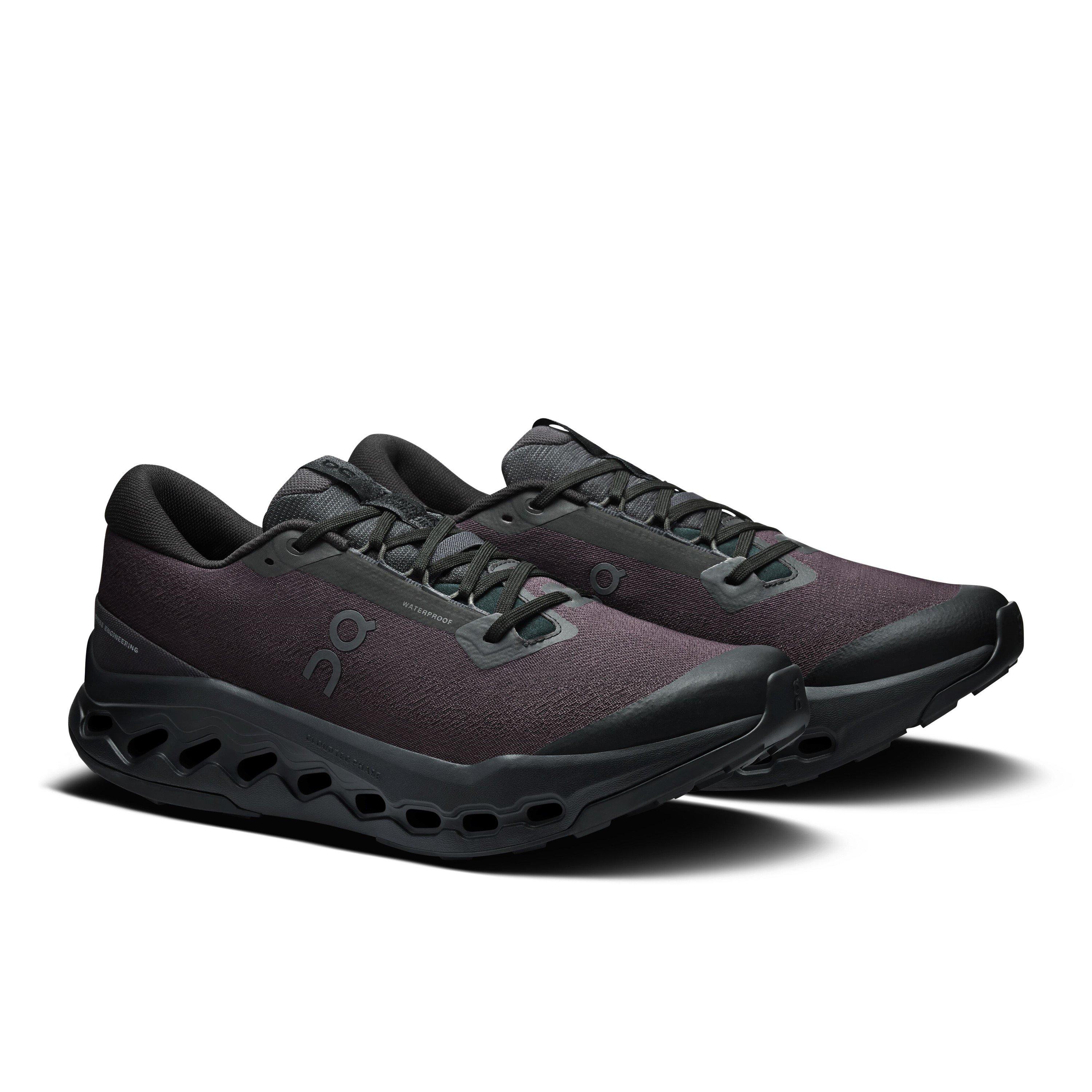 Black - On - Cloudsurf Off-Road Trail Running Shoes - 3