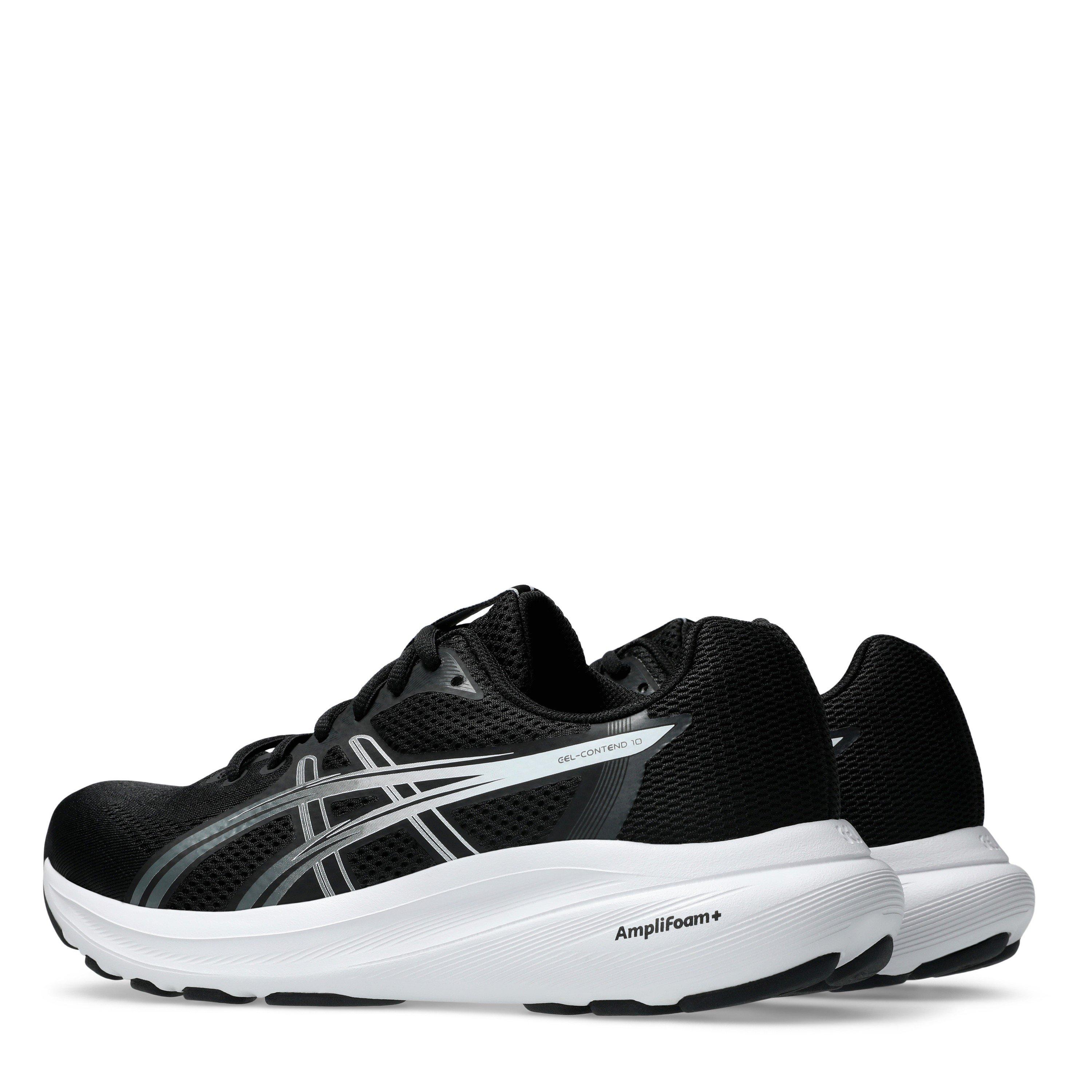 Noir/Blanc - Asics - Womens Asics Contend 10 Everyday Running Sgoes - 5