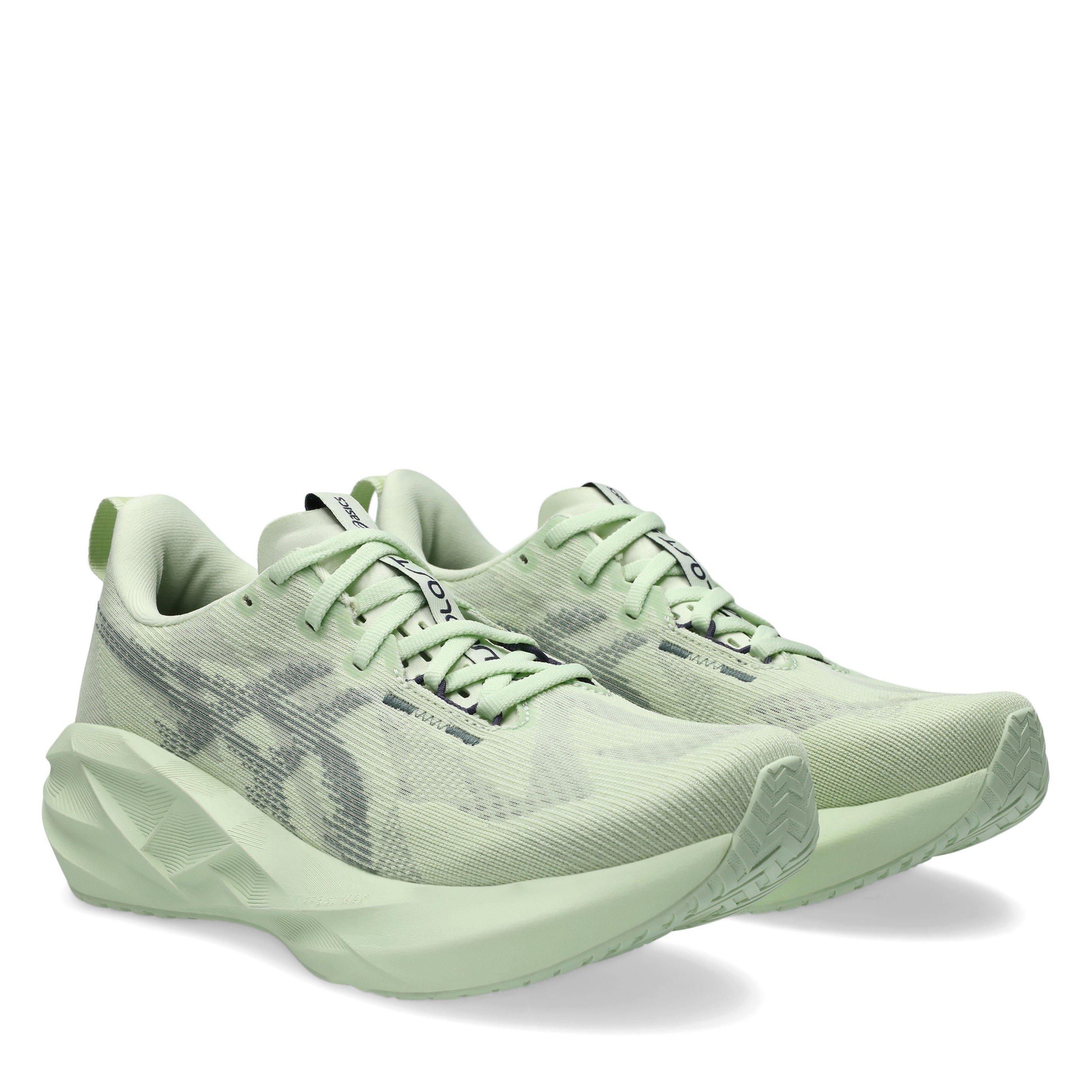 GREEN/ BLUE - Asics - Novablast 5 Womens Running Shoes - 4