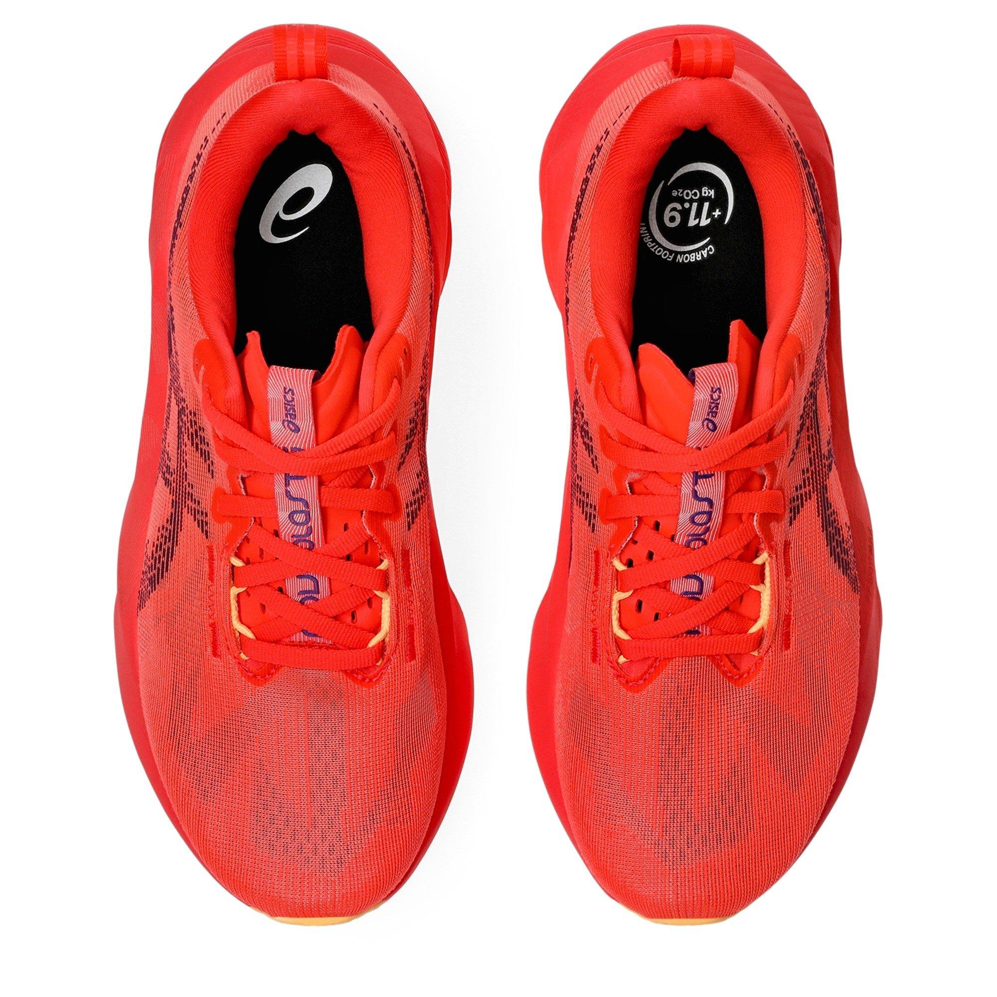 FLASHRED/PURPLE - Asics - Novablast 5 Womens Running Shoes - 6