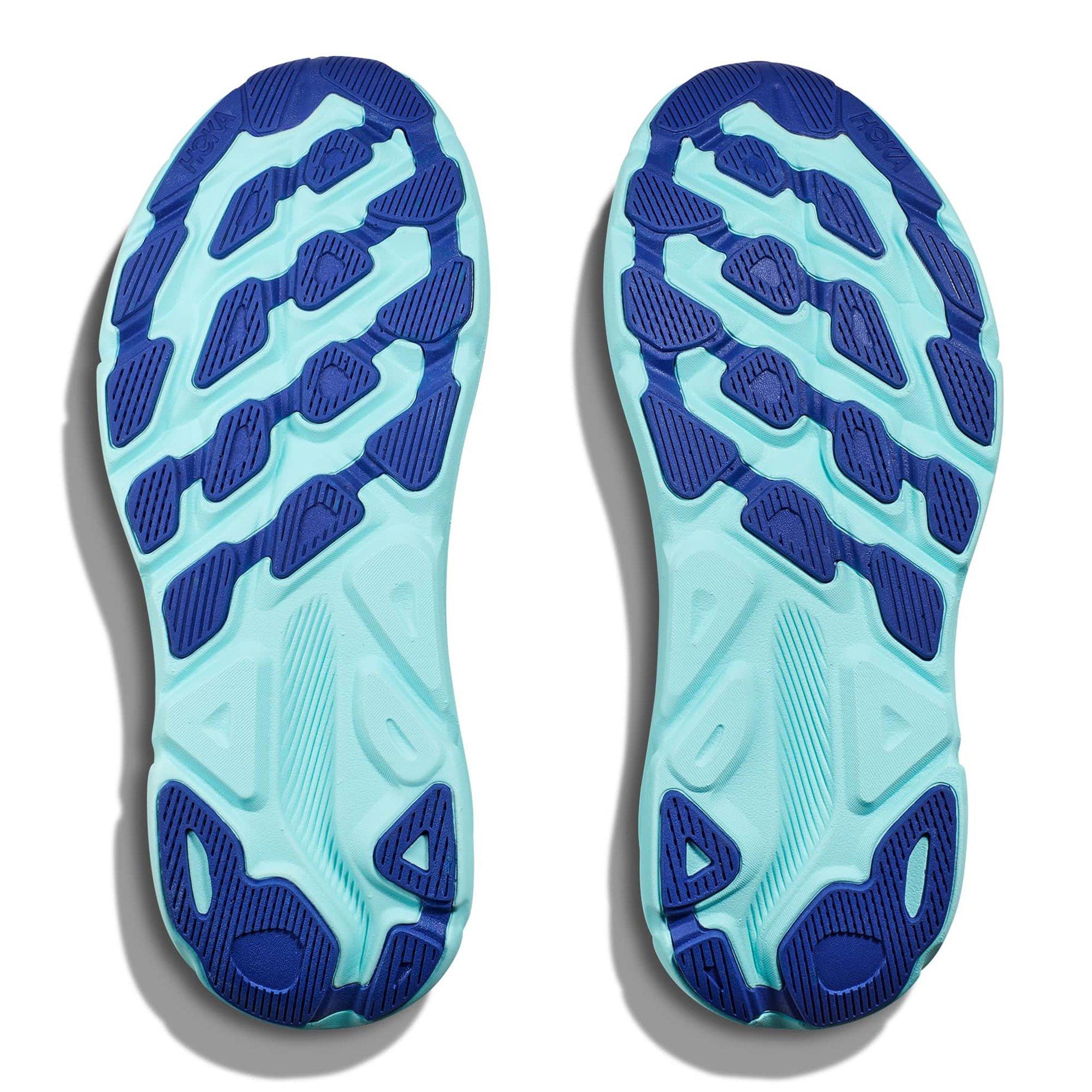 Cerise/Cludless - Hoka - Clifton 9 Wide Mens Running Shoes - 4