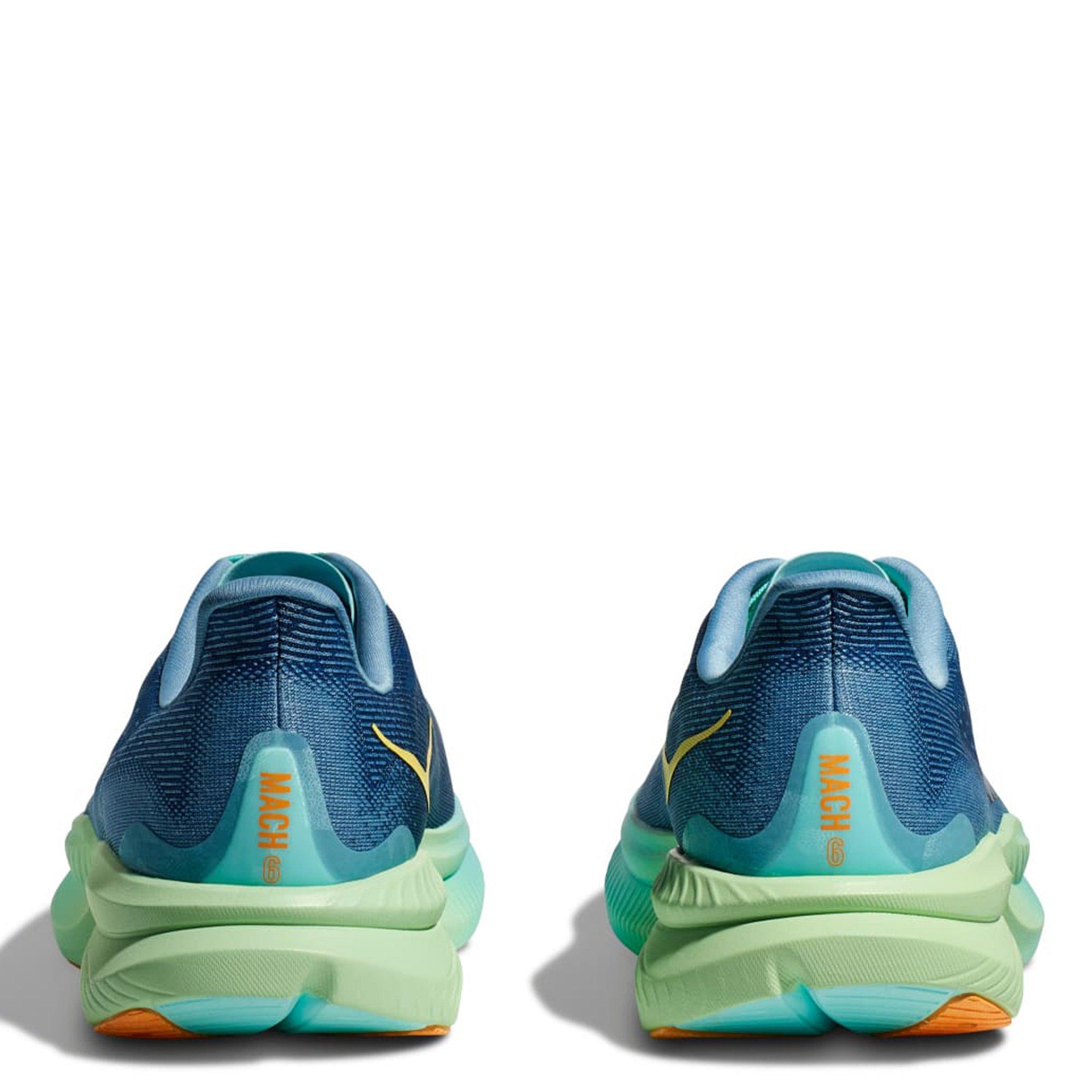 Dusk/Shadow - Hoka - Hoka Mach 6 Wide Mens Running Shoes - 8