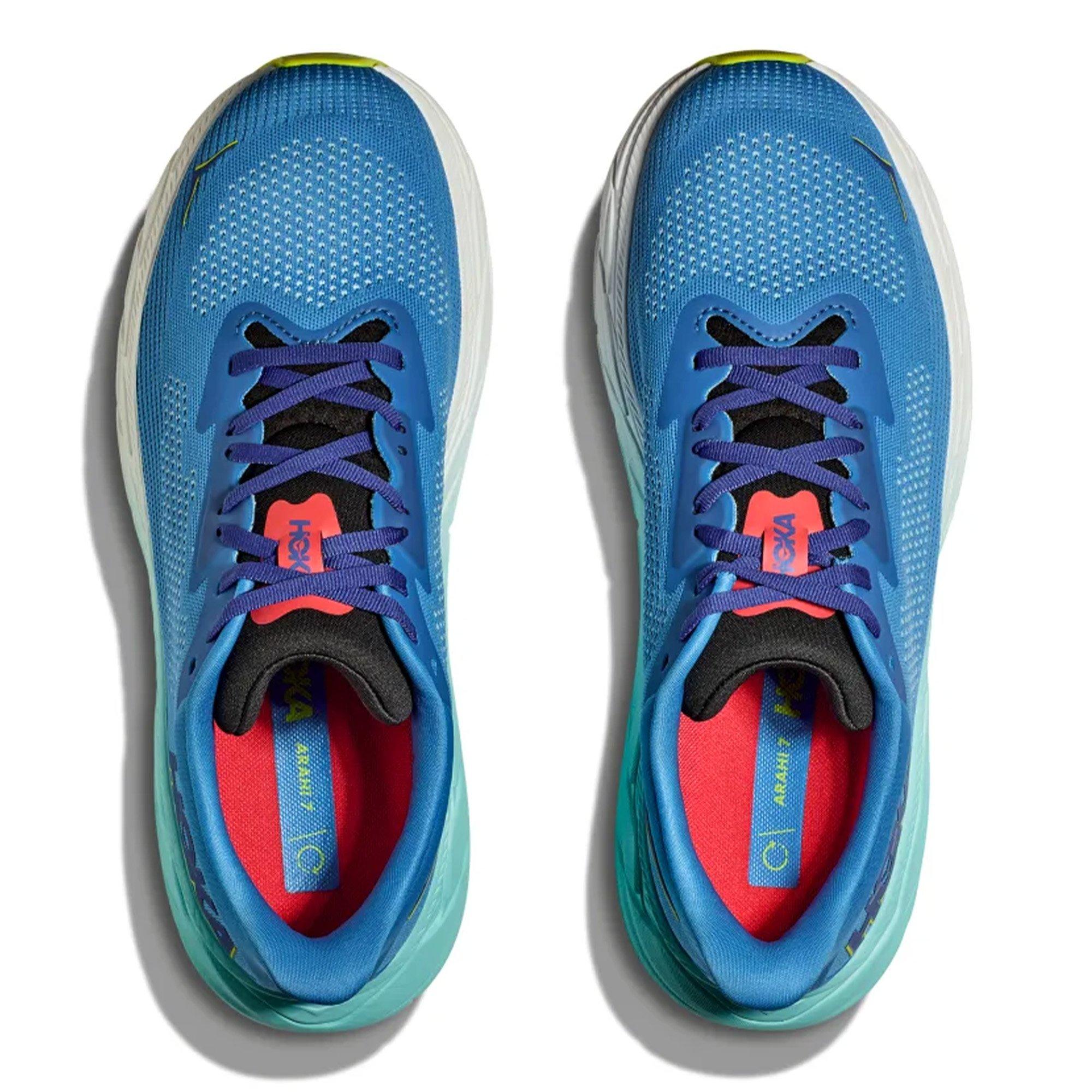 VtualBlu/Cerise - Hoka - Arahi 7 Wide Mens Running Shoes - 3