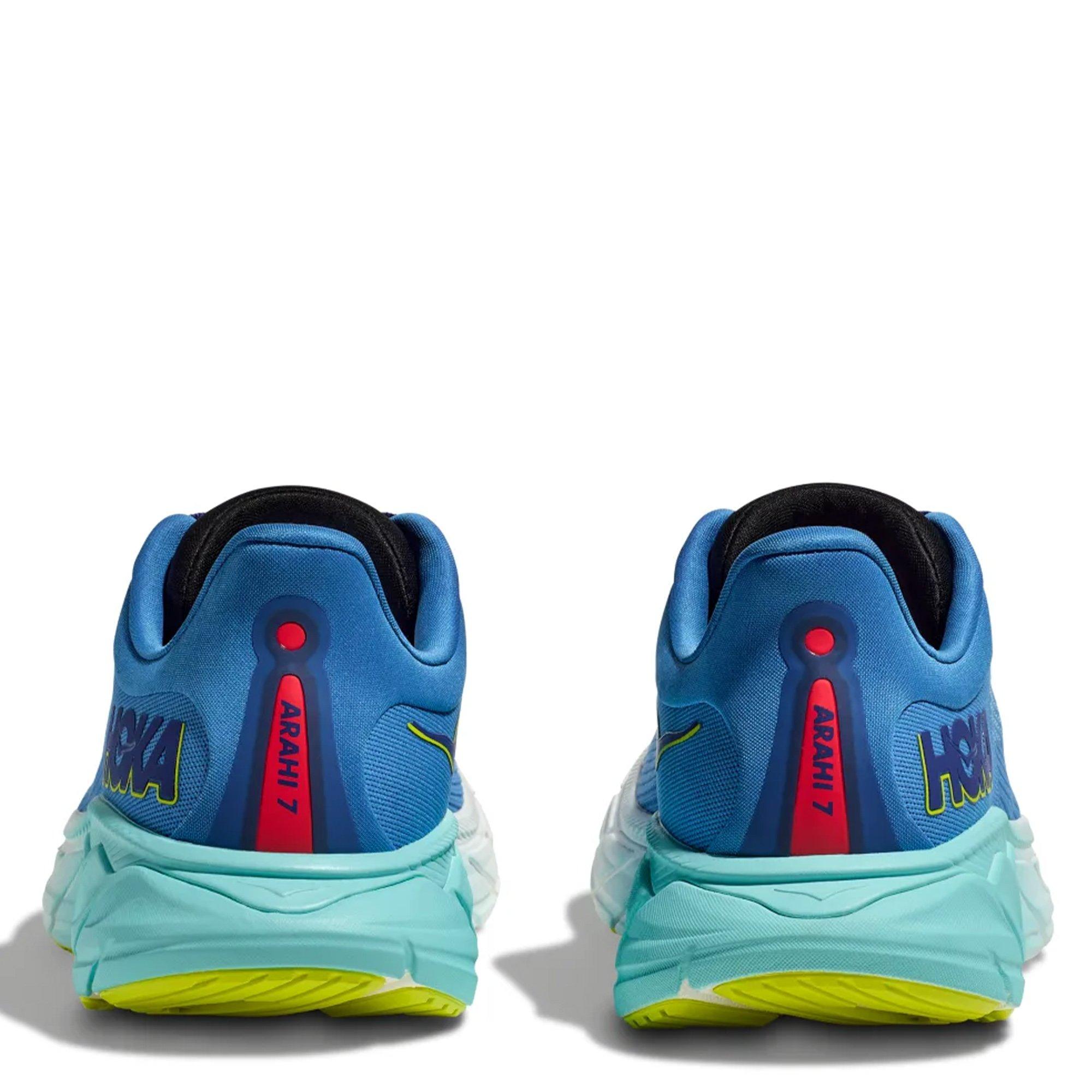 VtualBlu/Cerise - Hoka - Arahi 7 Wide Mens Running Shoes - 8