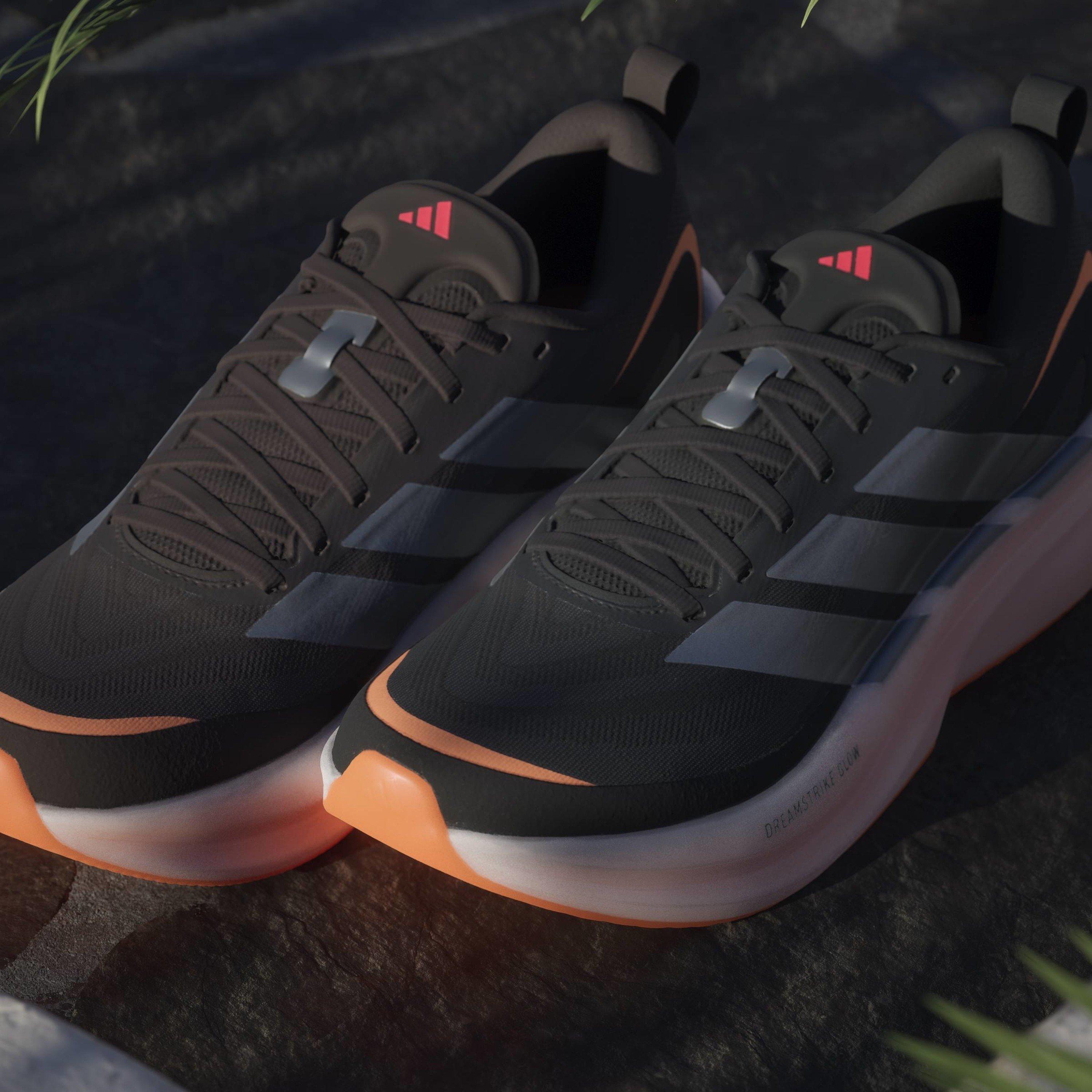 Blk/Iron/Orange - adidas - Supernova Glide Mens Running Shoes - 16