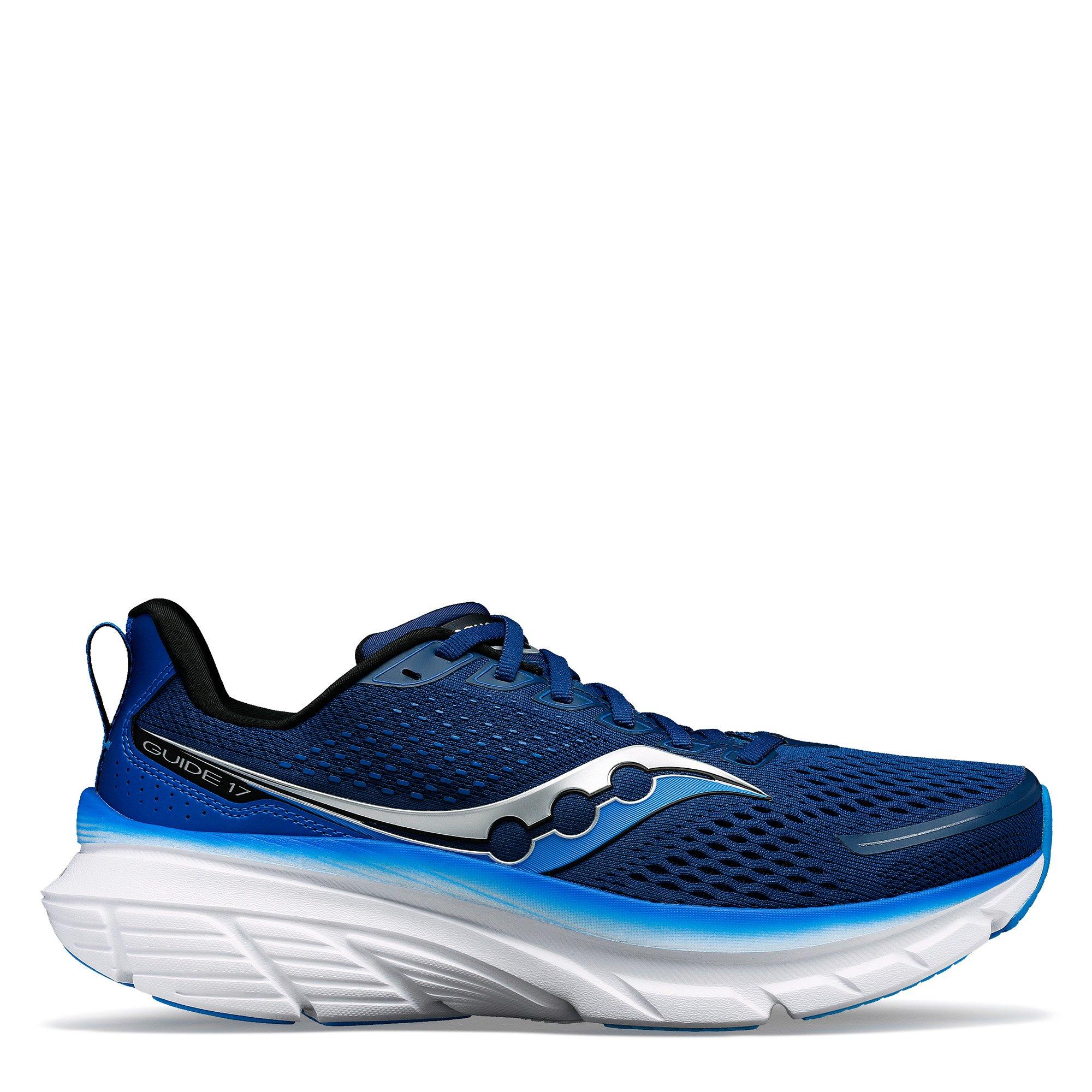 Navy/Cobalt - Saucony - Guide 17 Mens Running Shoes - 1