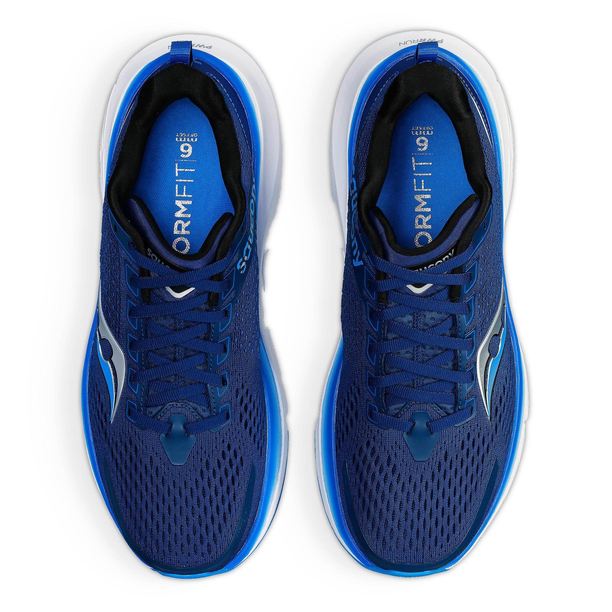 Navy/Cobalt - Saucony - Saucony Guide 17 Mens Running Shoes - 4