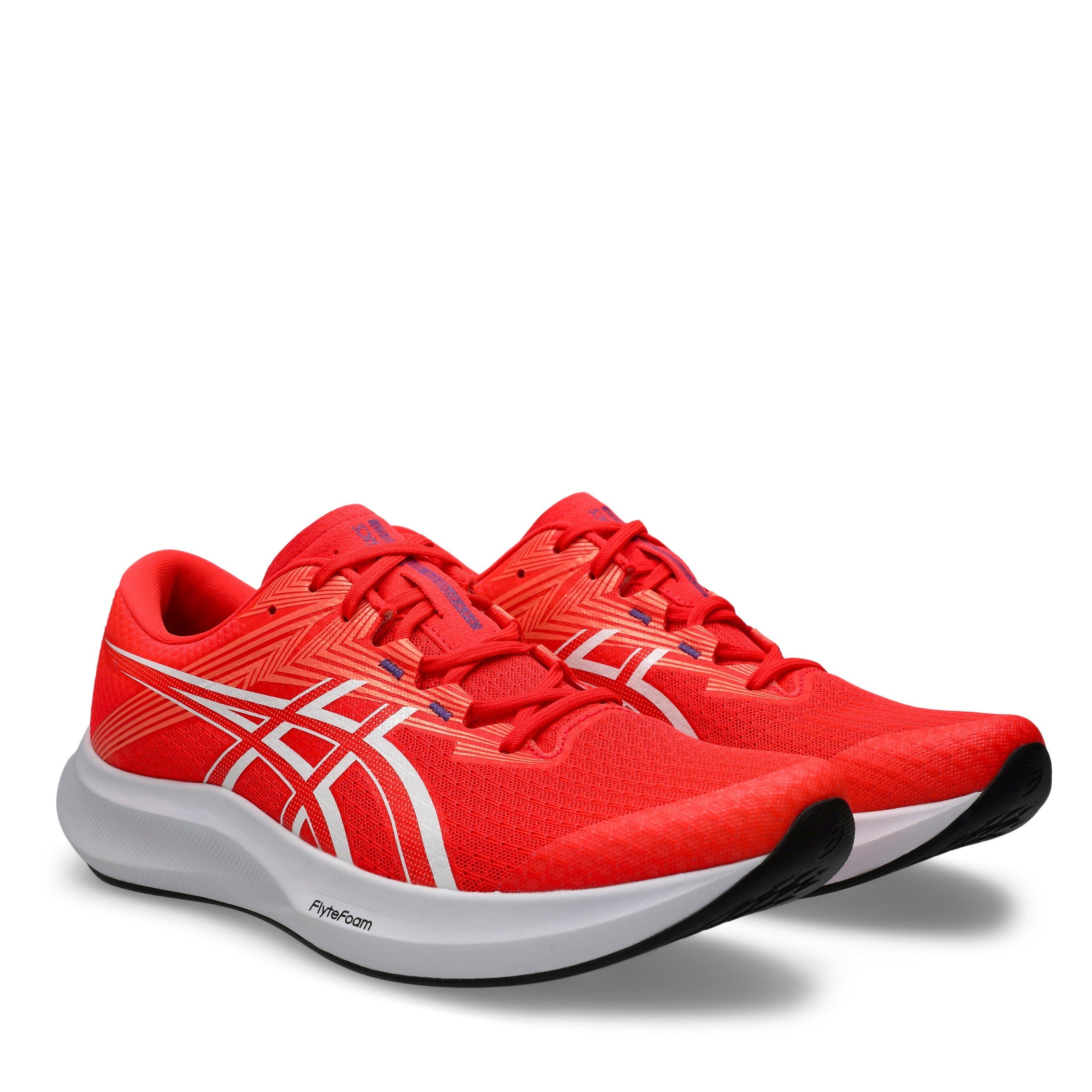 FLASH RED/WHITE - Asics - Hyper Speed 5 Mens Running Shoes - 4