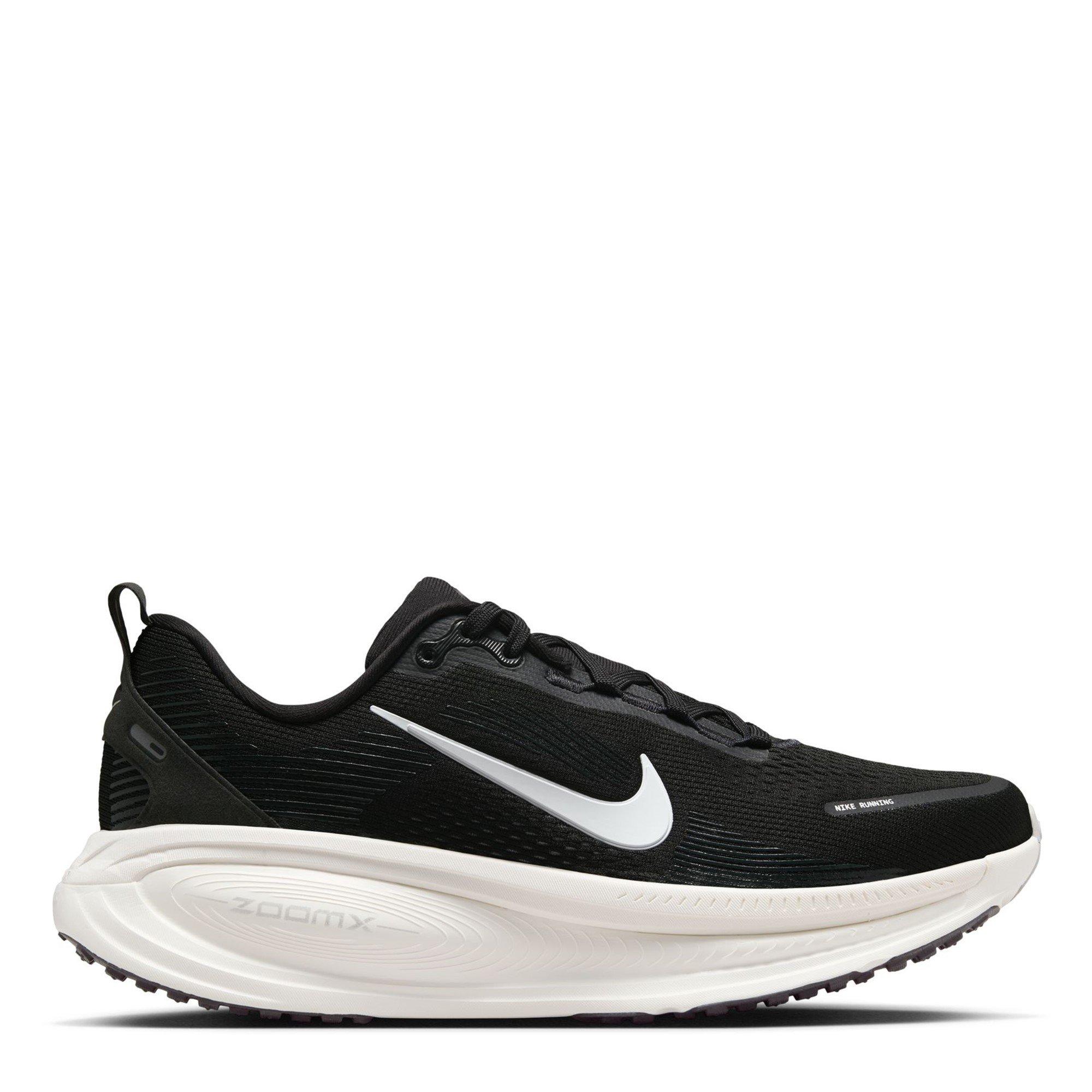 Nike Vomero 18 Mens Running Shoes - Black/White - Size 12 (47.5)