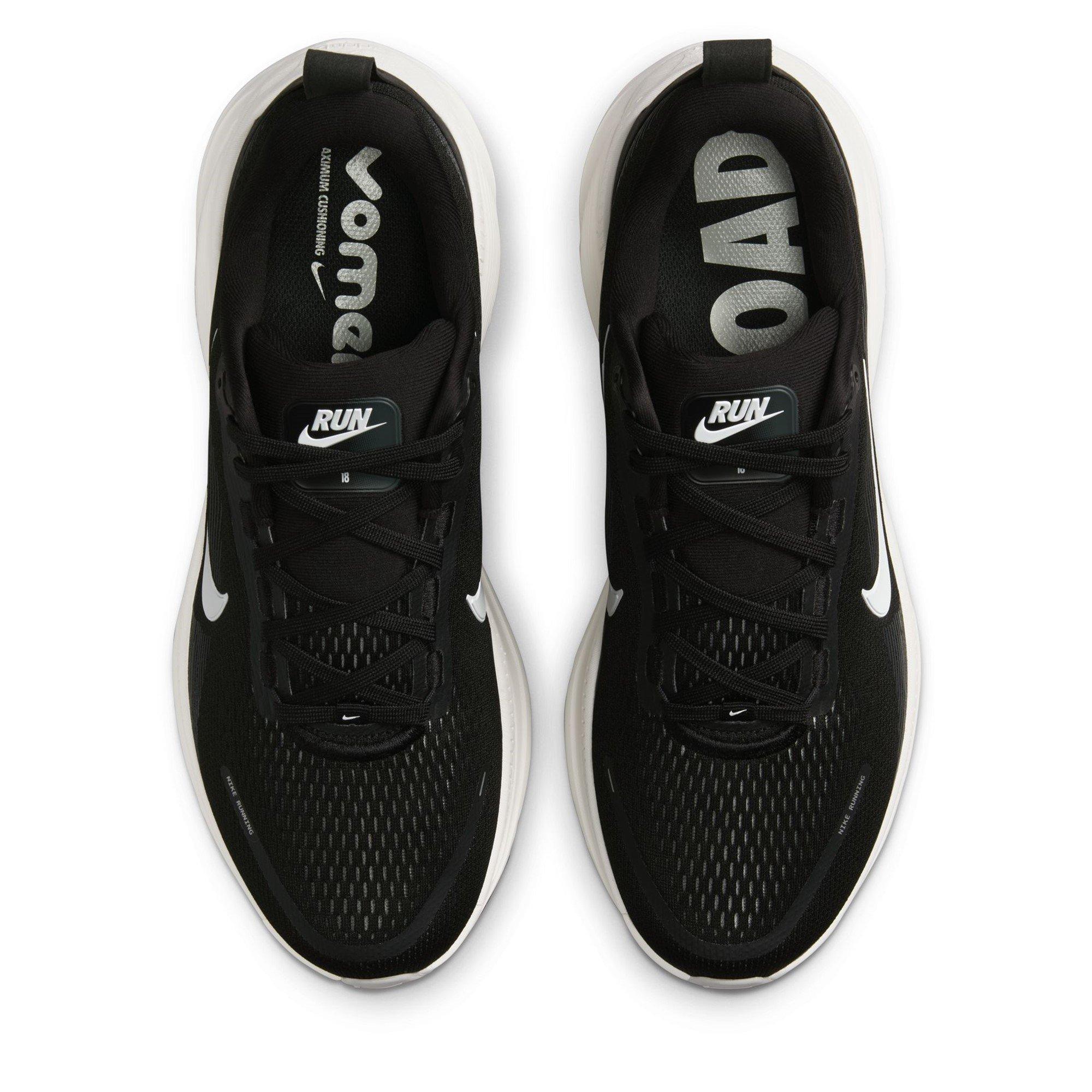 Black/White - Nike - Vomero 18  Mens Running Shoes - 6
