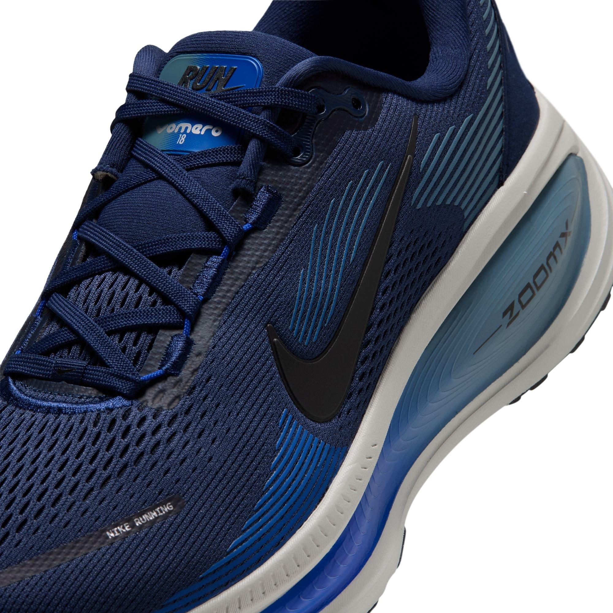 Navy/Grey - Nike - Vomero 18  Mens Running Shoes - 7