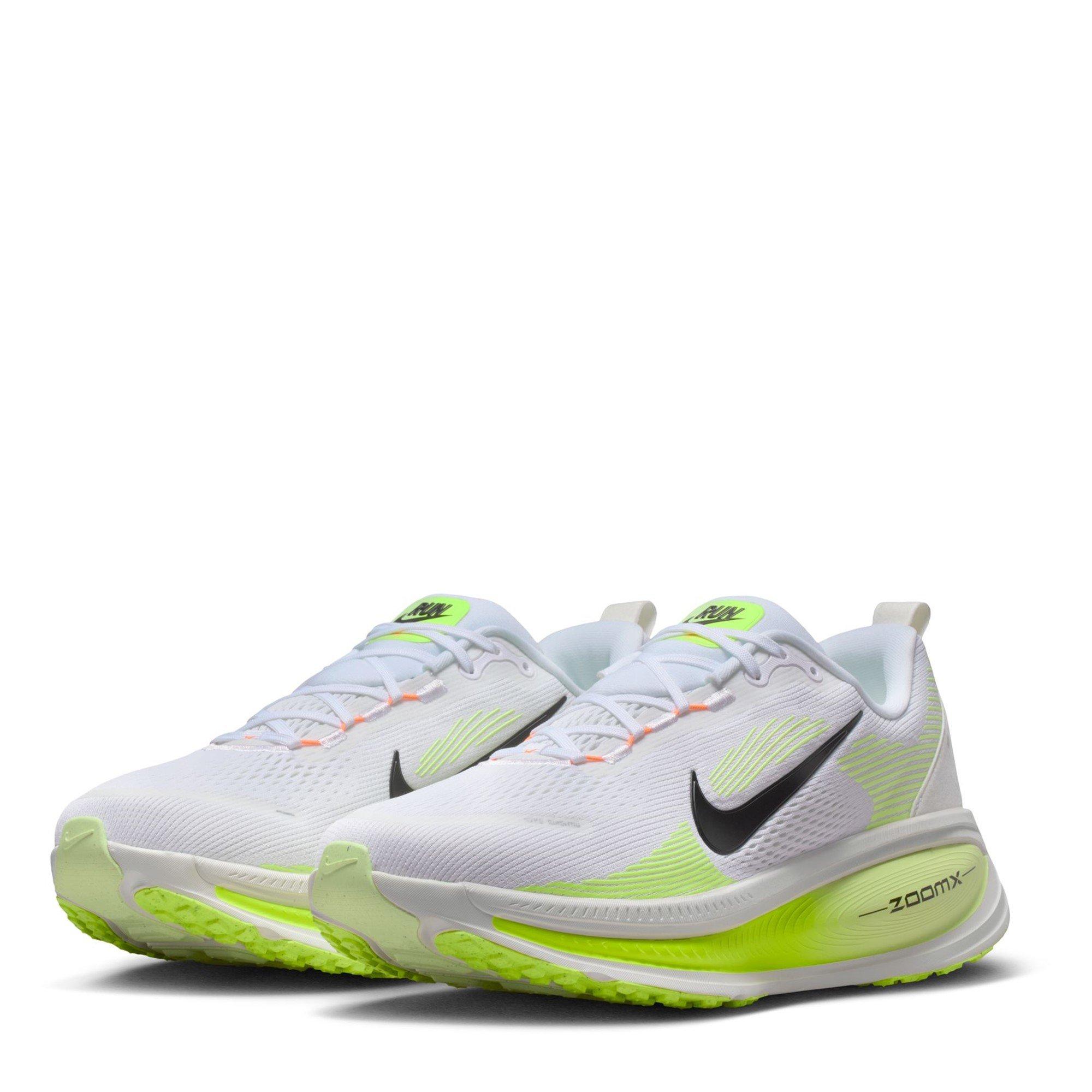 Hvid/Volt - Nike - Vomero 18  Mens Running Shoes - 4