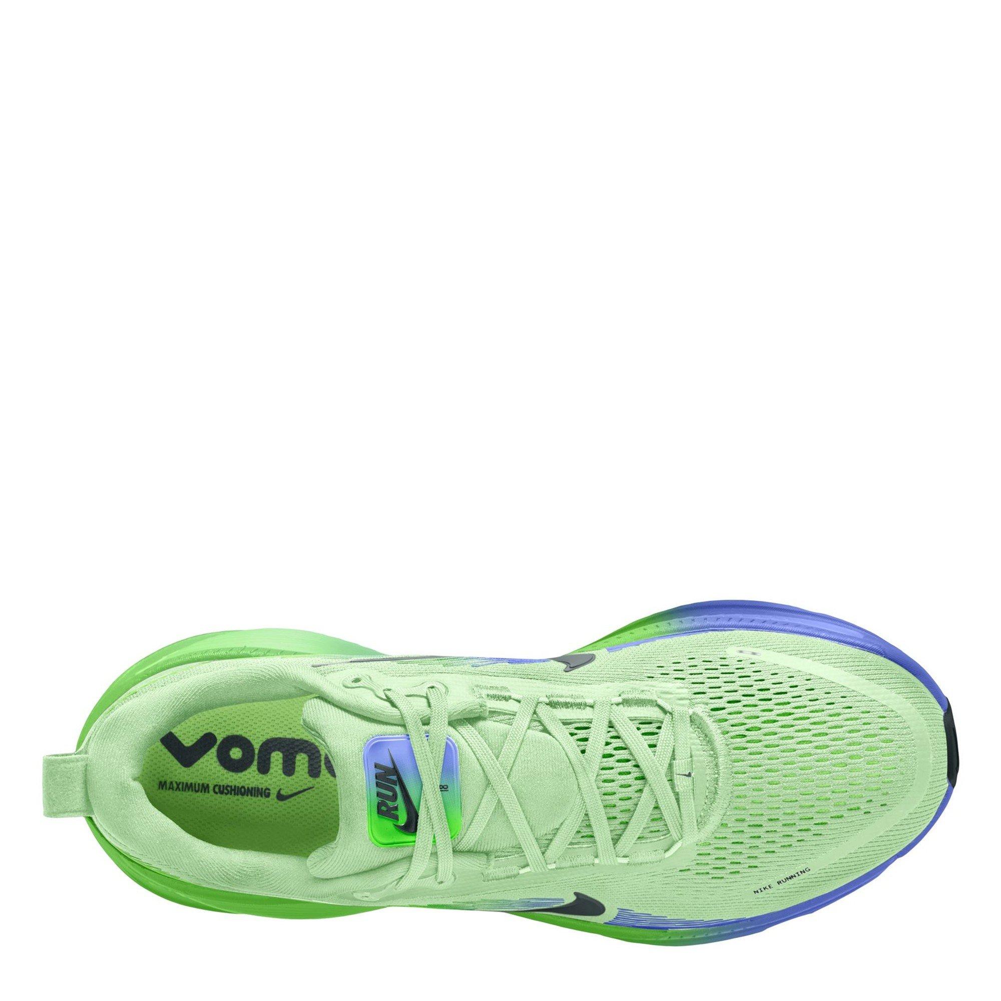 Wit/Limoen - Nike - Vomero 18  Mens Running Shoes - 9