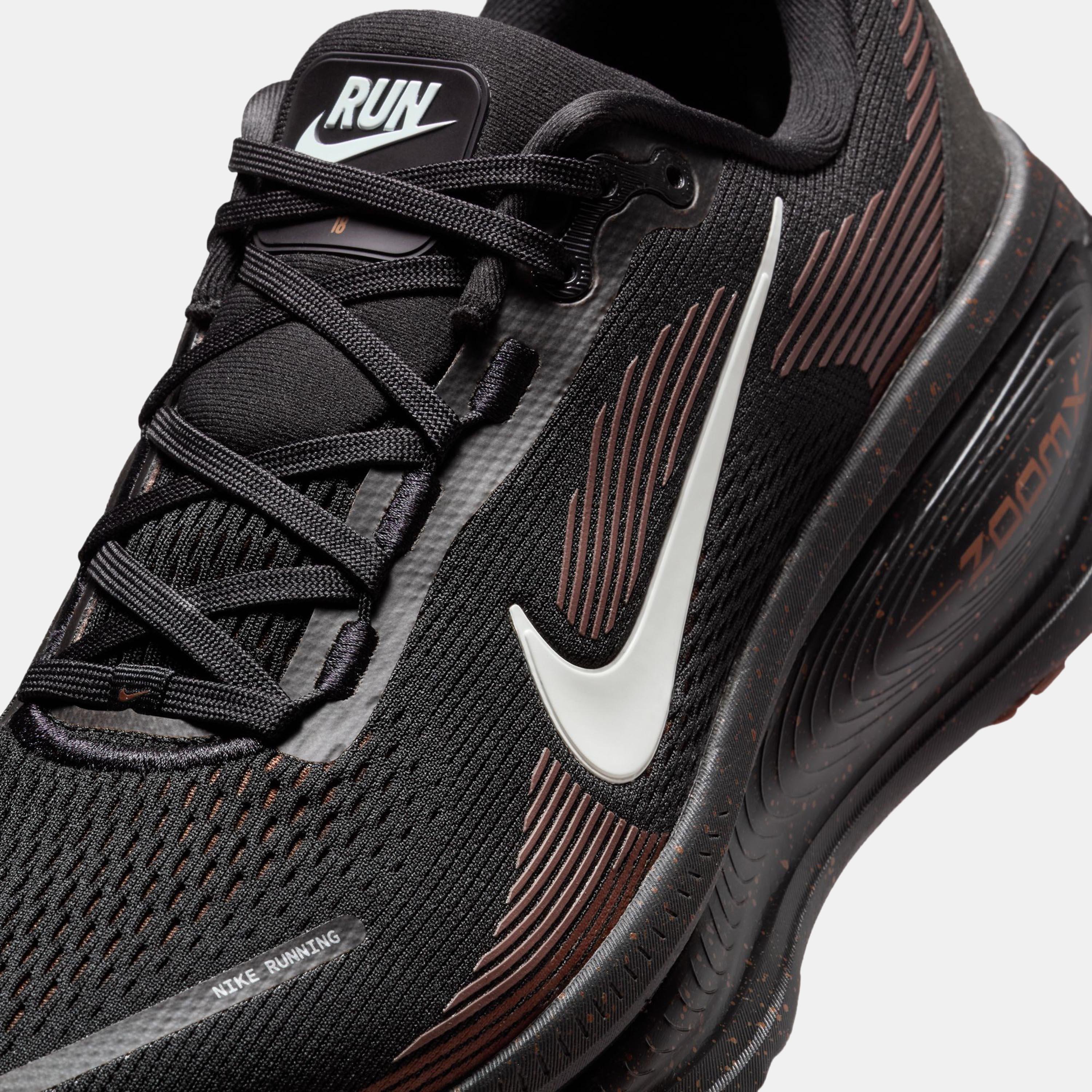 Black/Brown - Nike - Vomero 18  Mens Running Shoes - 4