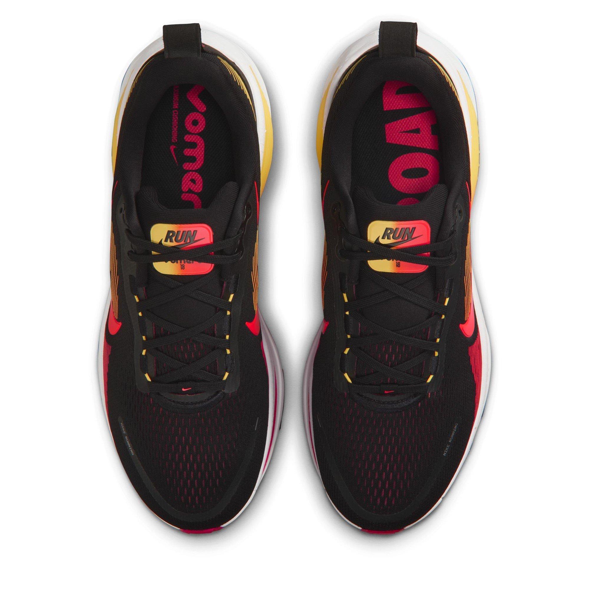 Preto/Carmesim - Nike - Vomero 18  Mens Running Shoes - 4