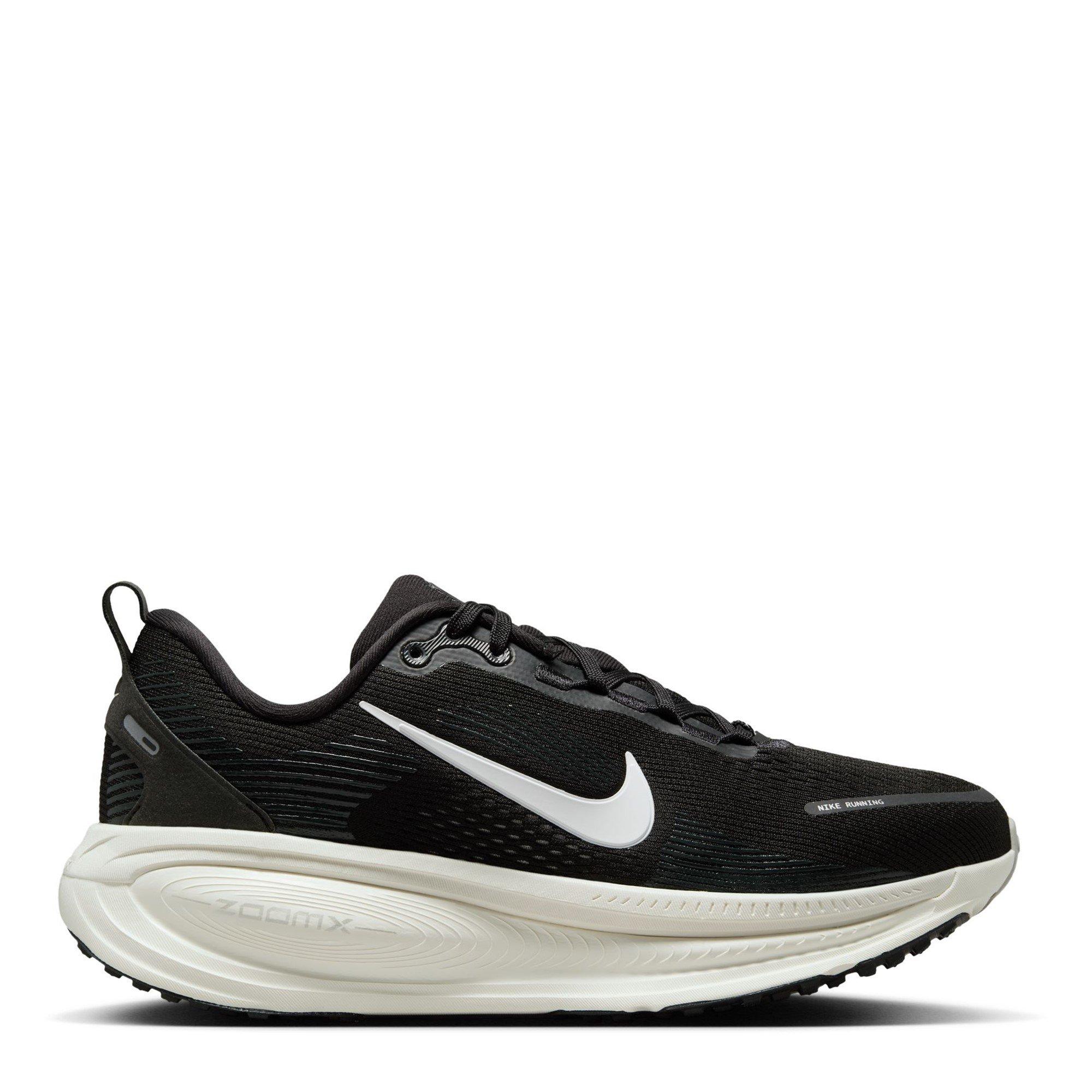 Nike Women's Vomero 18 Road Running Shoes - Black/White - 6.5 (40.5)