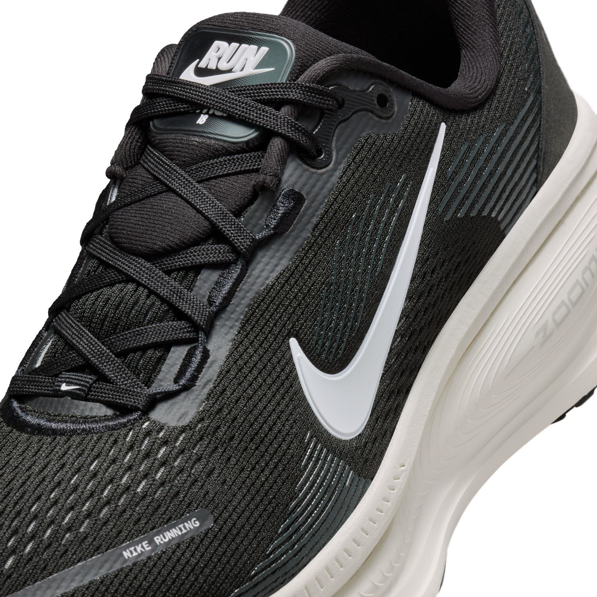 Black/White - Nike - Vomero 18 Road Running Shoes Womens - 7