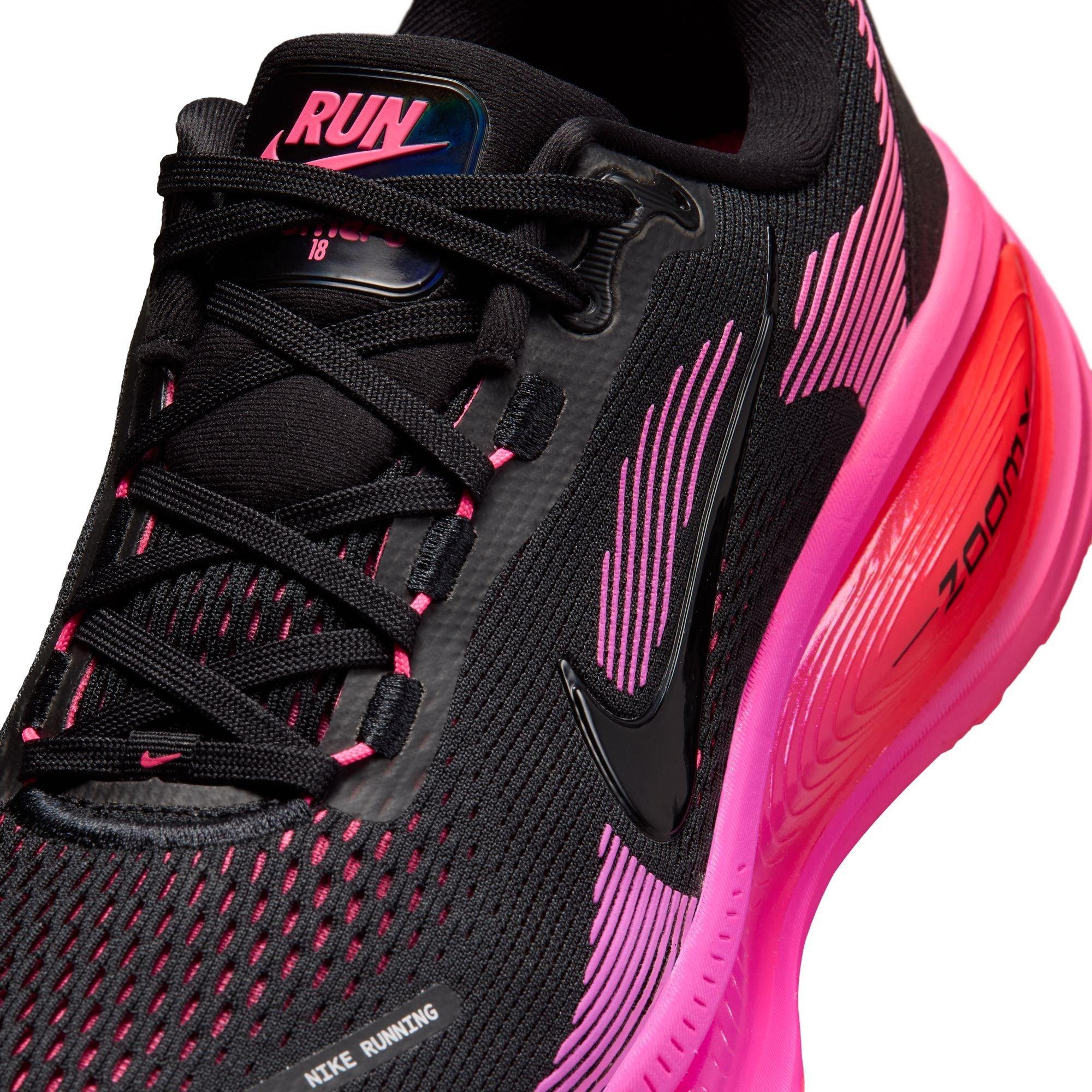 Black/Pink/Rain - Nike - Vomero 18 Road Running Shoes Womens - 7