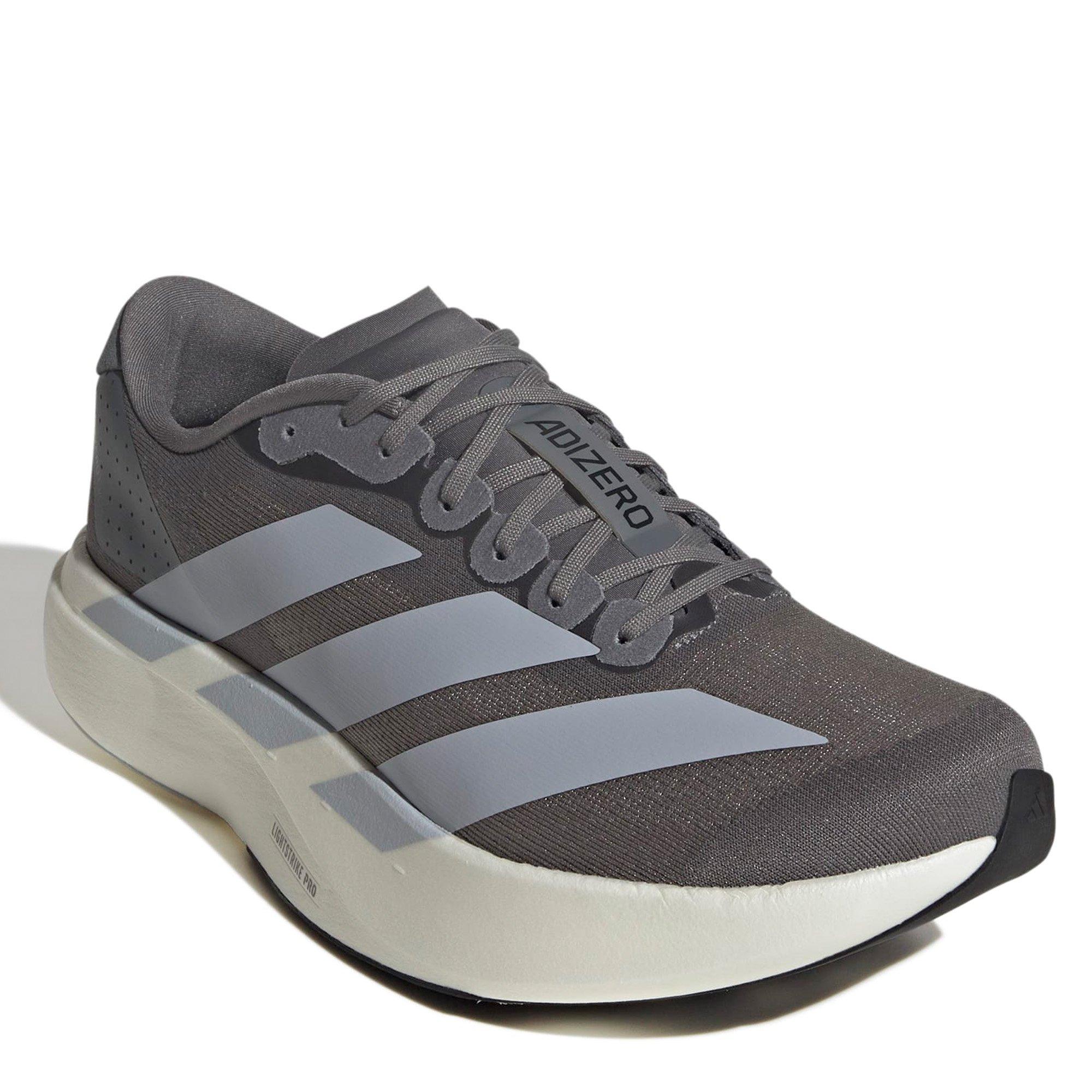 Grey/Silver/Blk - adidas - Adizero EVO SL Mens Shoes - 5