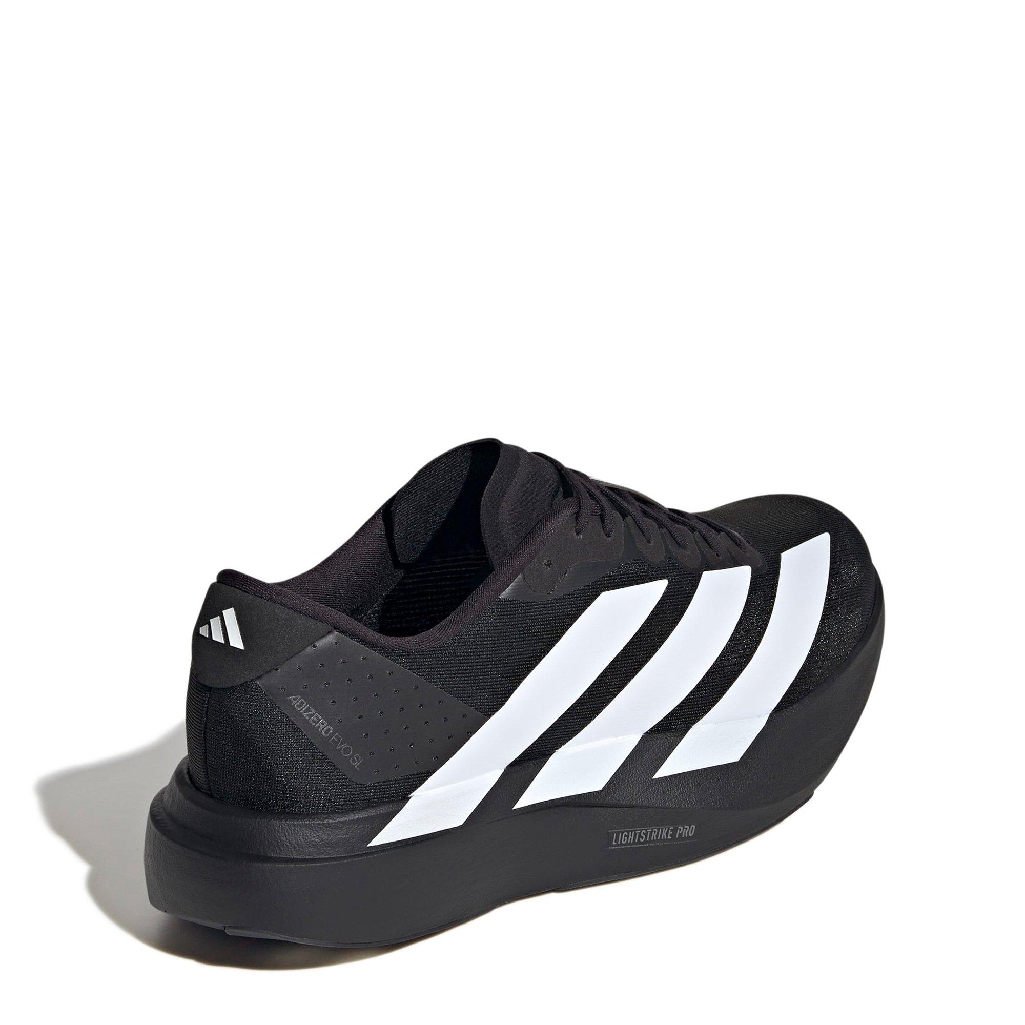 Black/White/Blk - adidas - Adizero EVO SL Mens Shoes - 6