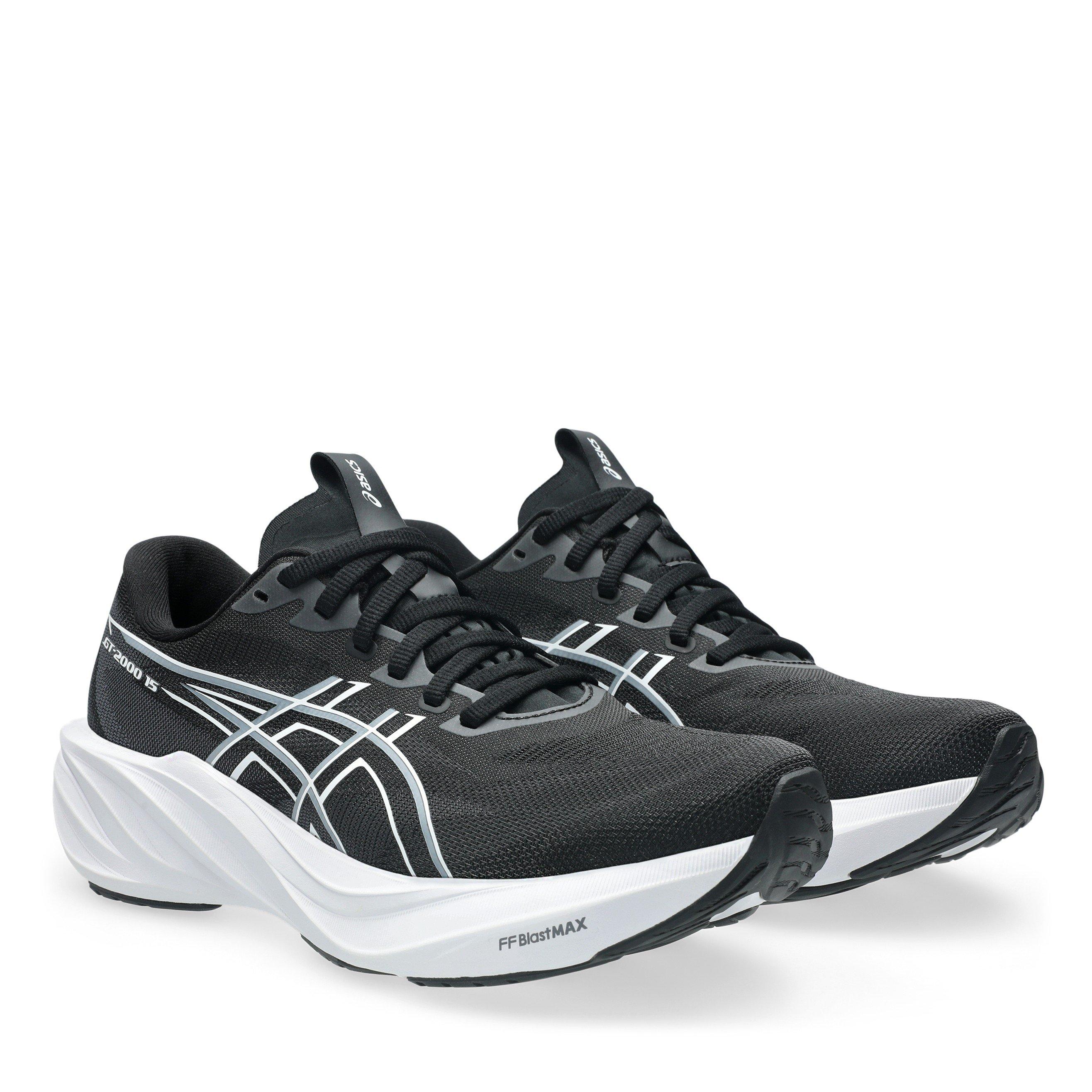 Black/White - Asics - Women's GT-2000 15 Road Running Shoes - 4