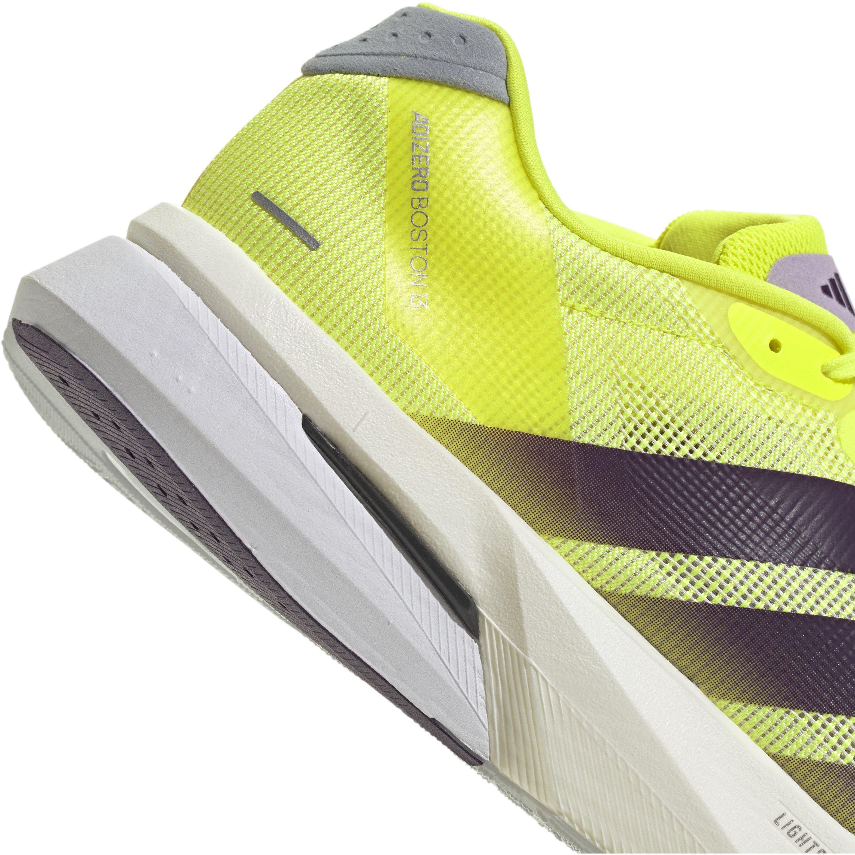 Yellow/Plum - adidas - AdizeroBoston Mens Running Shoes - 7