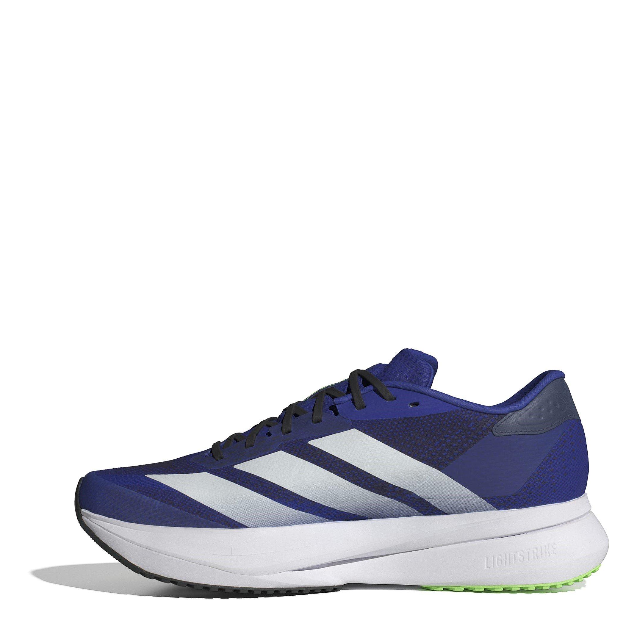 Blue/White/Lime - adidas - Adizero SL2 Mens Running Shoes - 2