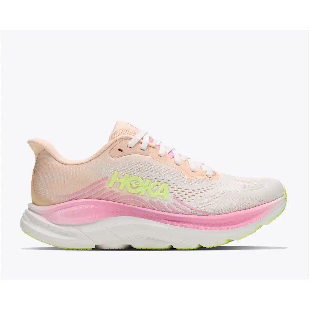Hoka Women's Clifton 11 Road Running Shoes - Tangrn/Wht - 6.5 (40)