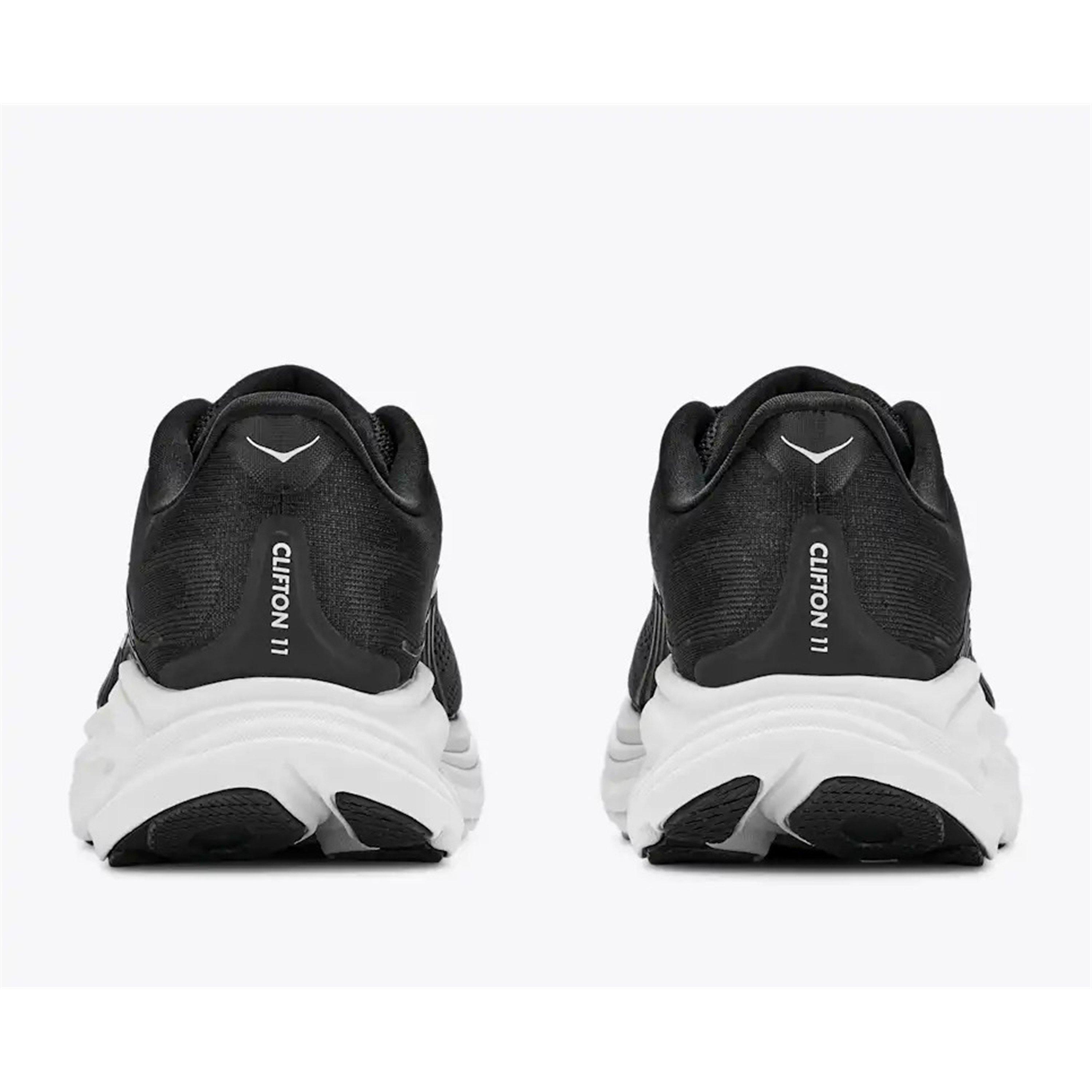 Black/White - Hoka - Women's Clifton 11 Road Running Shoes - 5
