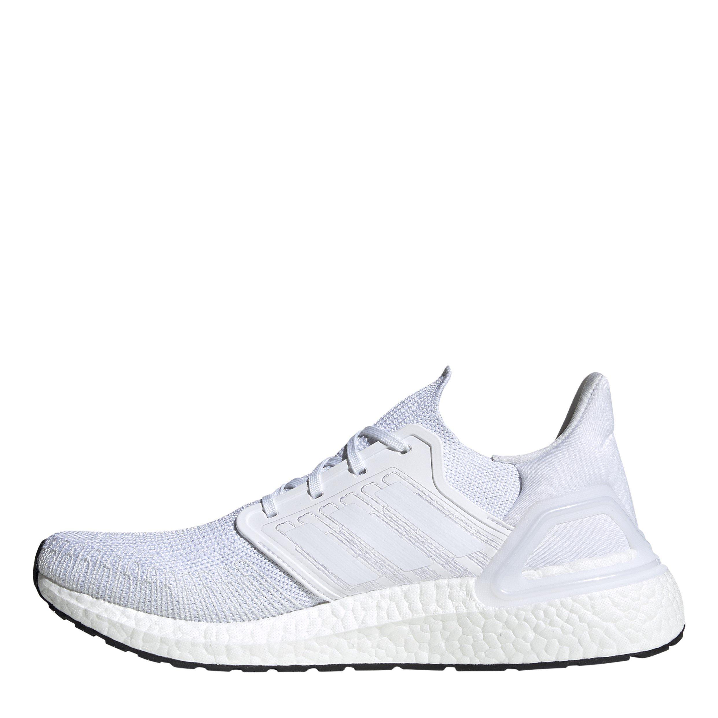 Wht/Blk - adidas - Adidas Ultraboost 20 Mens Running Shoes Road Boys - 2
