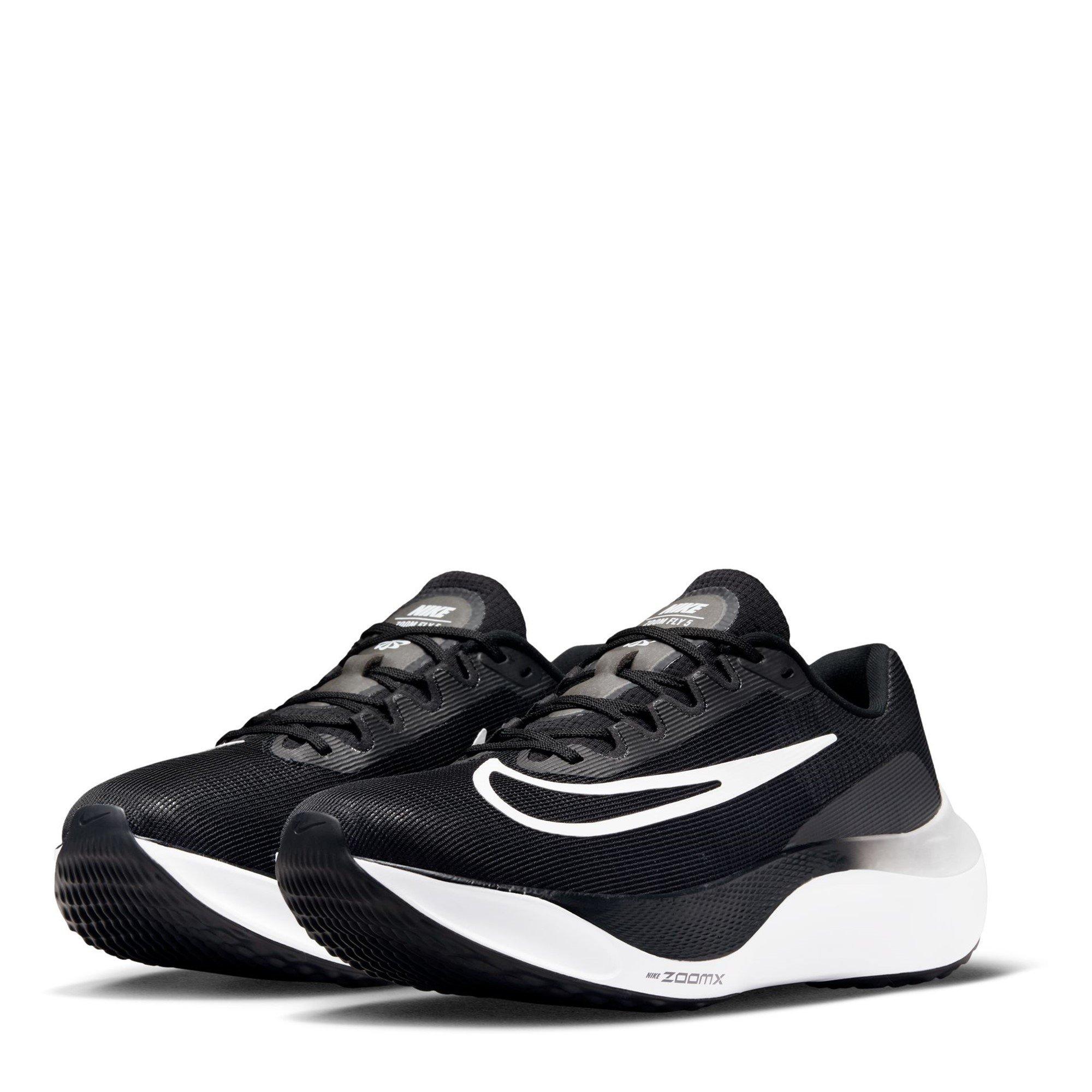 Schwarz/Weiß - Nike - Zoom Fly 5 Running Trainers Mens - 4