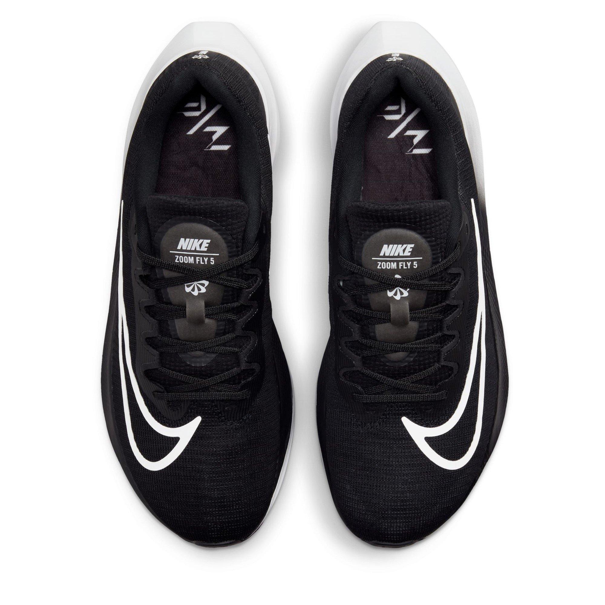 Schwarz/Weiß - Nike - Zoom Fly 5 Running Trainers Mens - 6