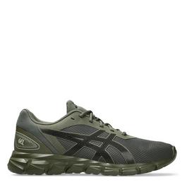 Asics Jack & Jones Hvide sneakers i imiteret læder med indsatser i mesh