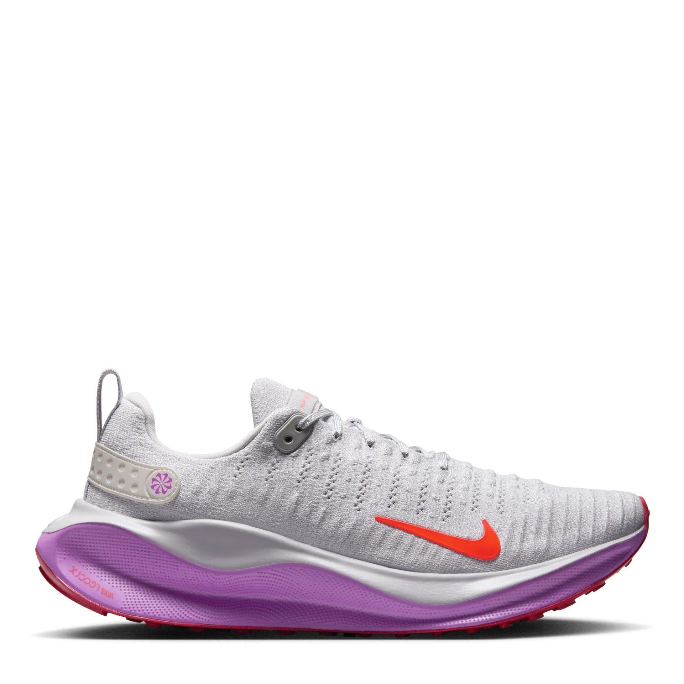 Grey/B.Crimson - Nike - InfinityRN 4 Mens Running Shoes - 1