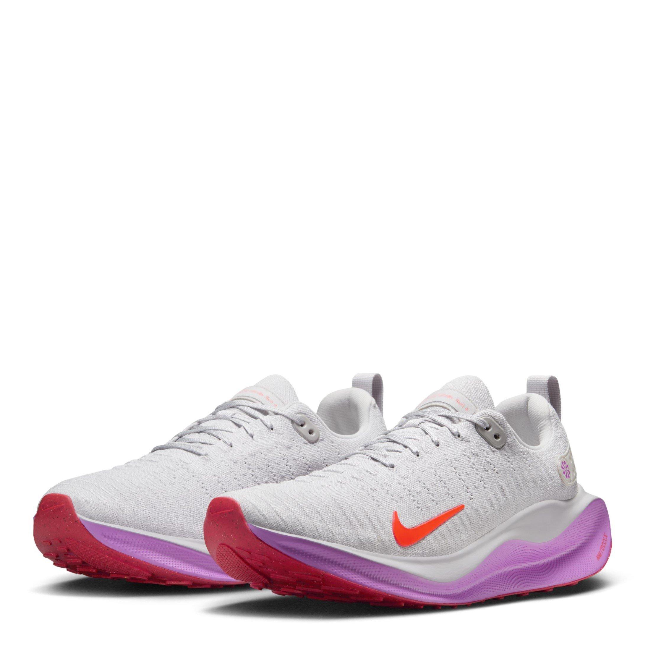 Grey/B.Crimson - Nike - InfinityRN 4 Mens Running Shoes - 4