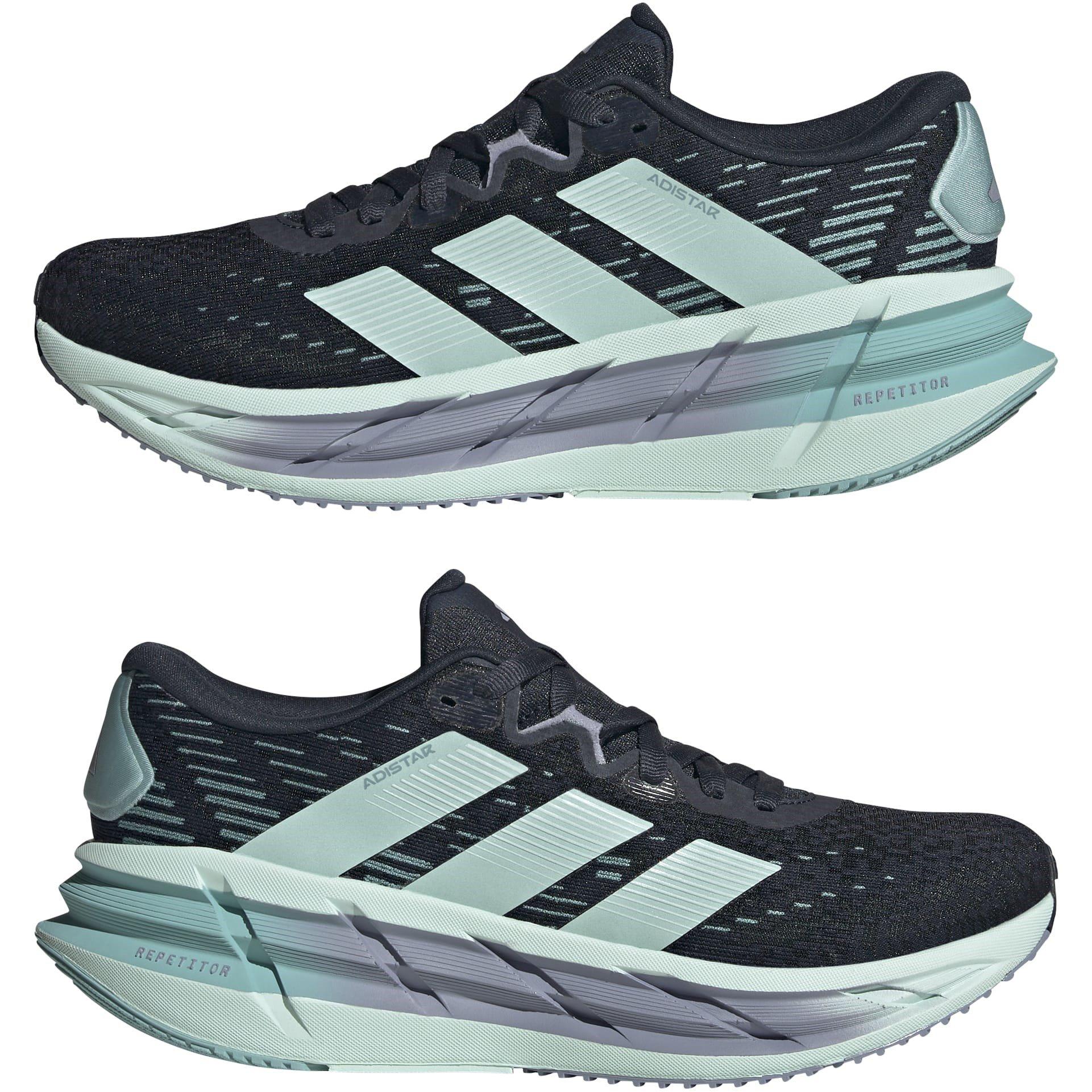 Aurora Ink/Mint - adidas - Adistar 4 Womens Running Shoes - 9