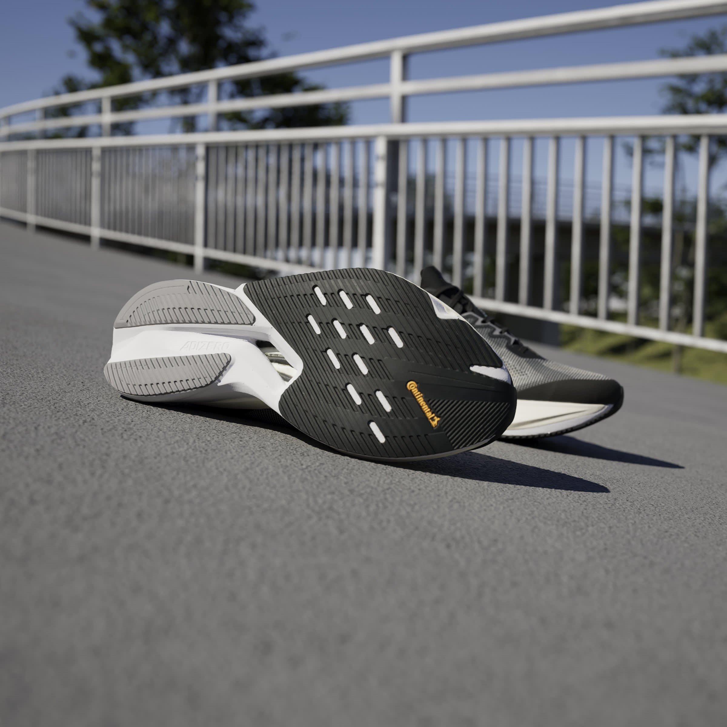 Zwart/Wit - adidas - Adizero Boston 12 Road Running Shoes Mens - 11