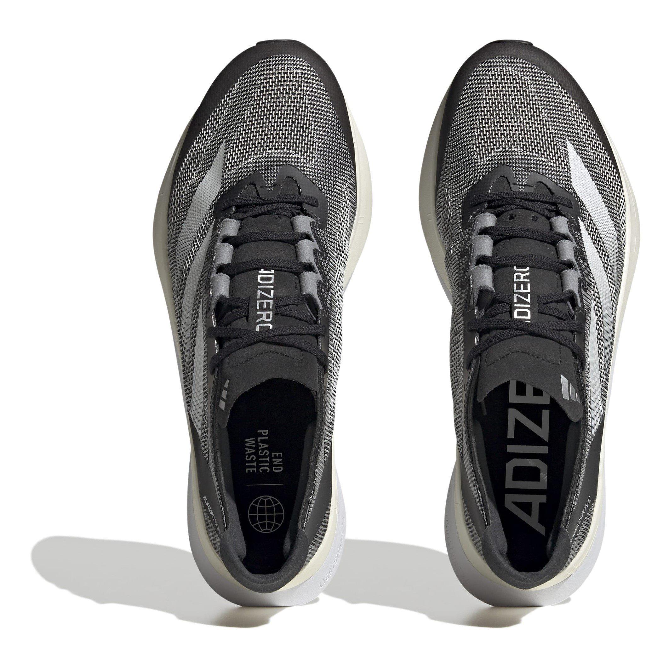Zwart/Wit - adidas - Adizero Boston 12 Road Running Shoes Mens - 5
