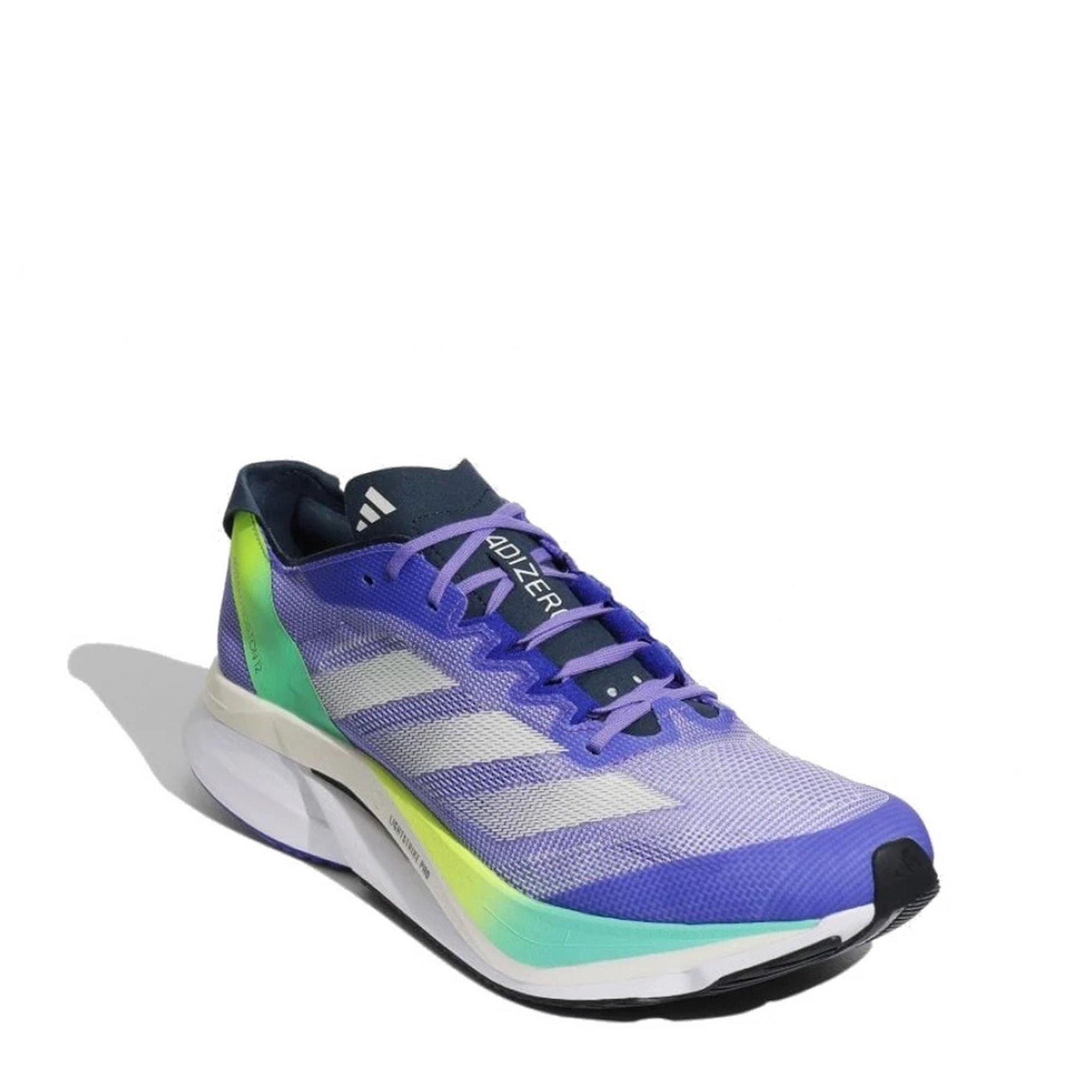 Cobalt Blue - adidas - Adizero Boston 12 Road Running Shoes Mens - 3