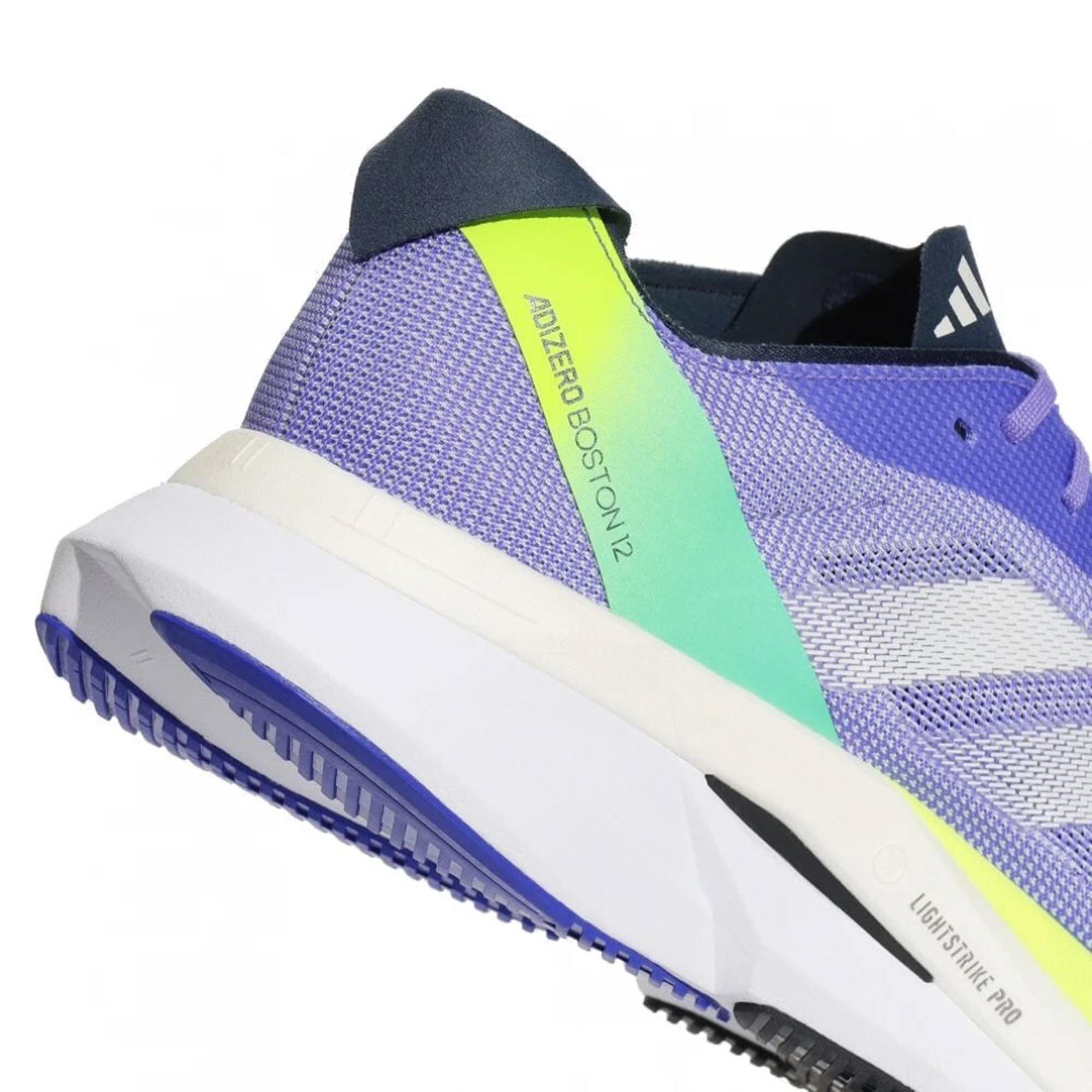 Cobalt Blue - adidas - Adizero Boston 12 Road Running Shoes Mens - 8