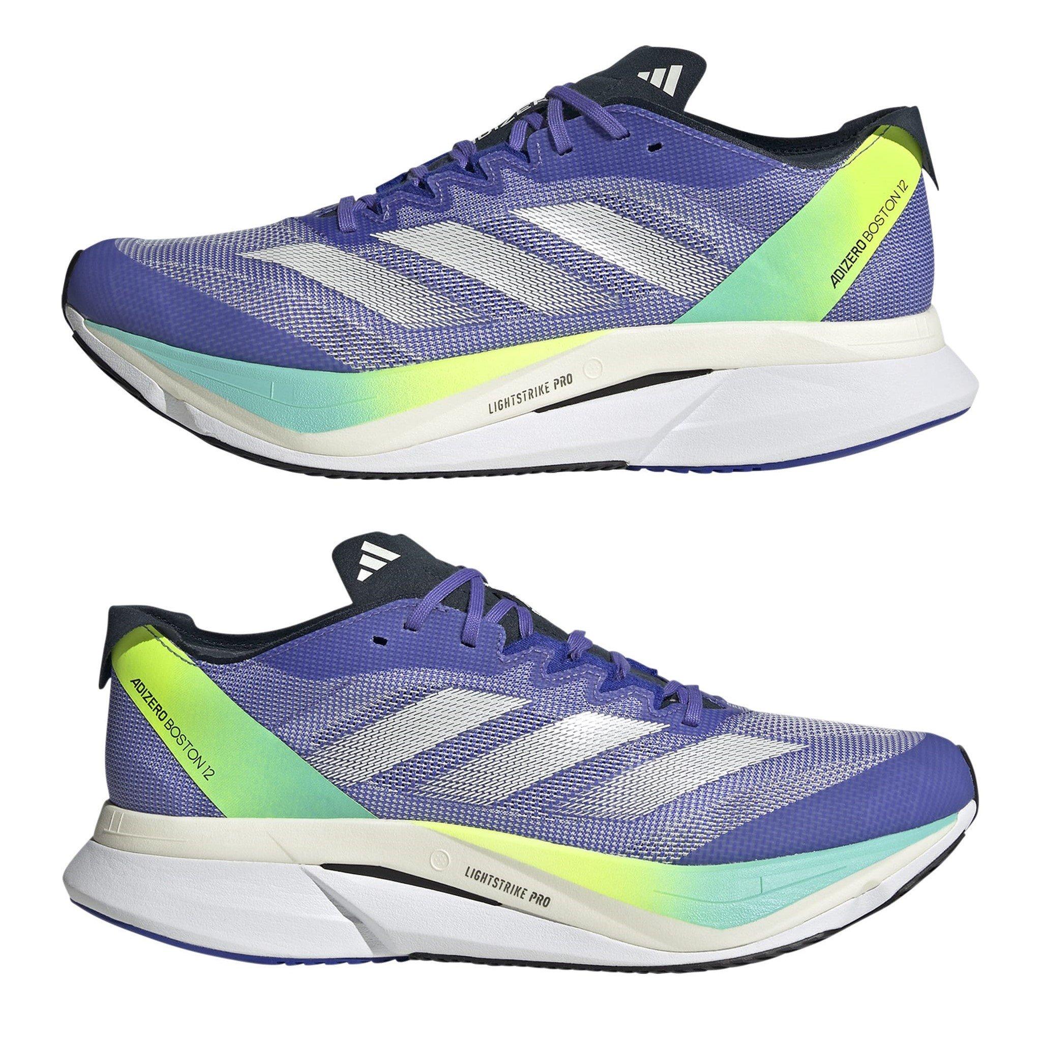 Cobalt Blue - adidas - Adizero Boston 12 Road Running Shoes Mens - 10