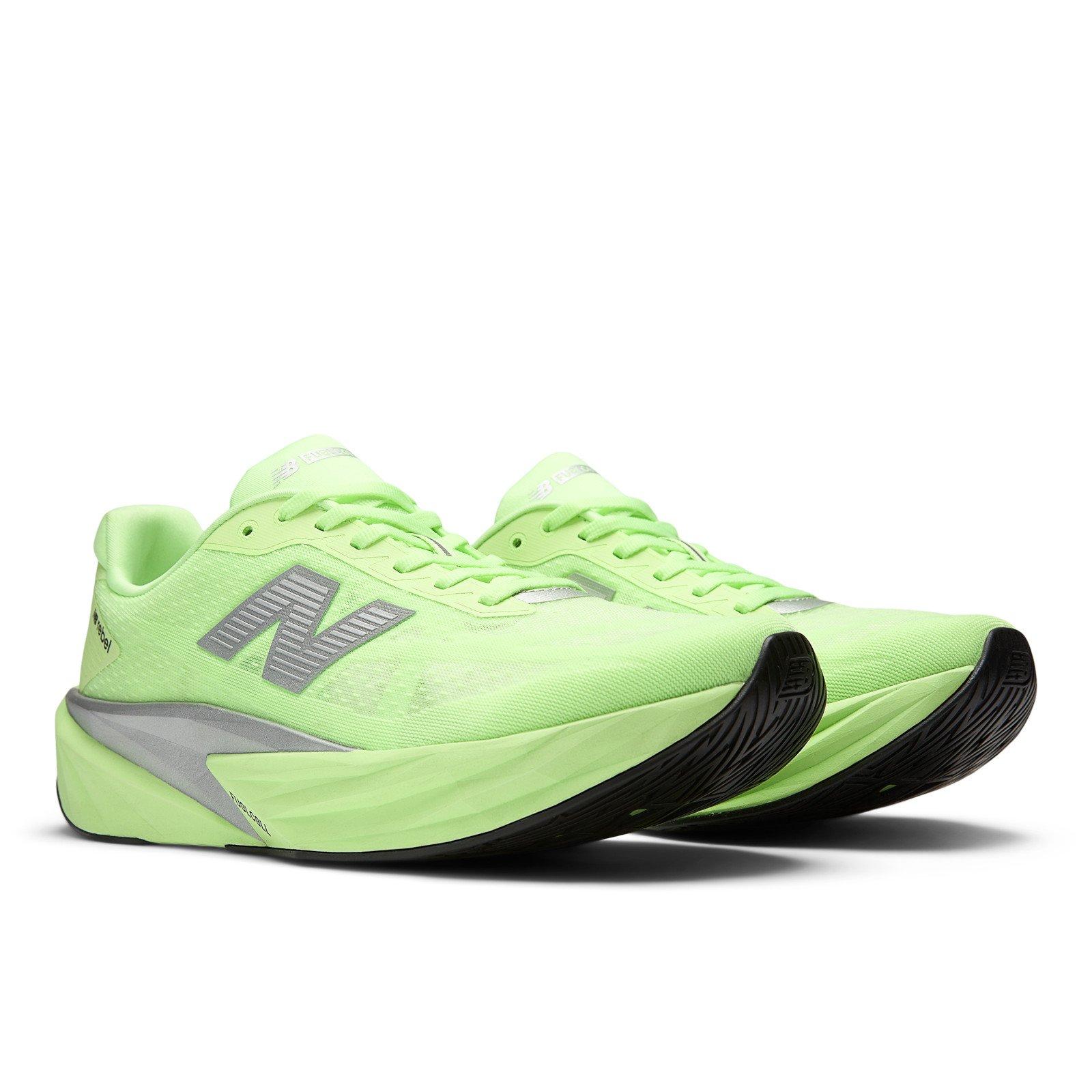 Mint Flash - New Balance - FuelCell Rebel V5 Mens Running Shoes - 4