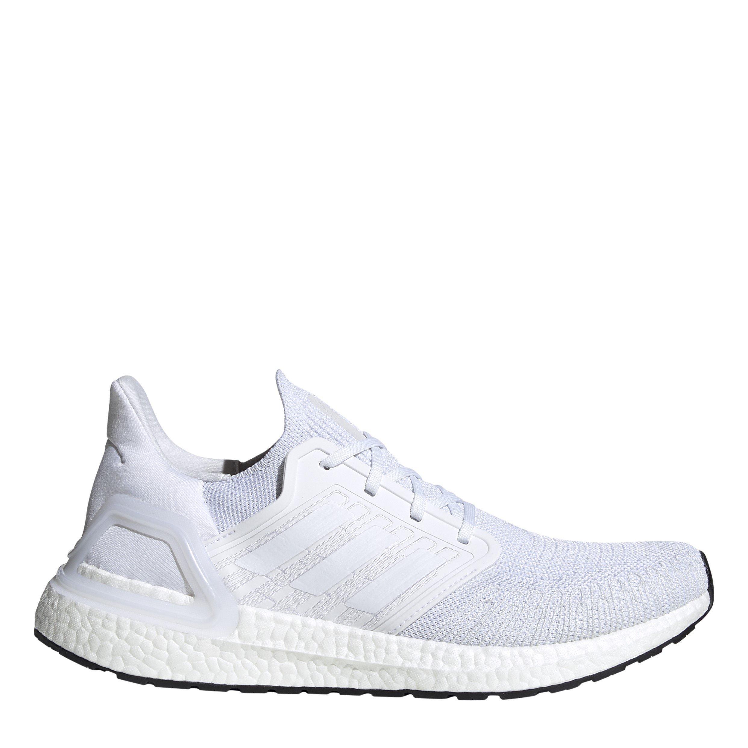 Adidas Men's Ultraboost Running Shoes - Wht/Blk - 7.5 (41.3)