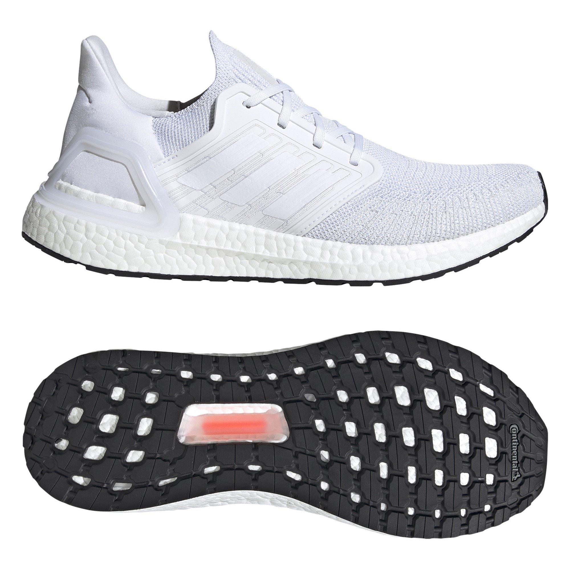 Wht/Blk - adidas - Adidas Ultraboost 20 Mens Running Shoes Road - 11