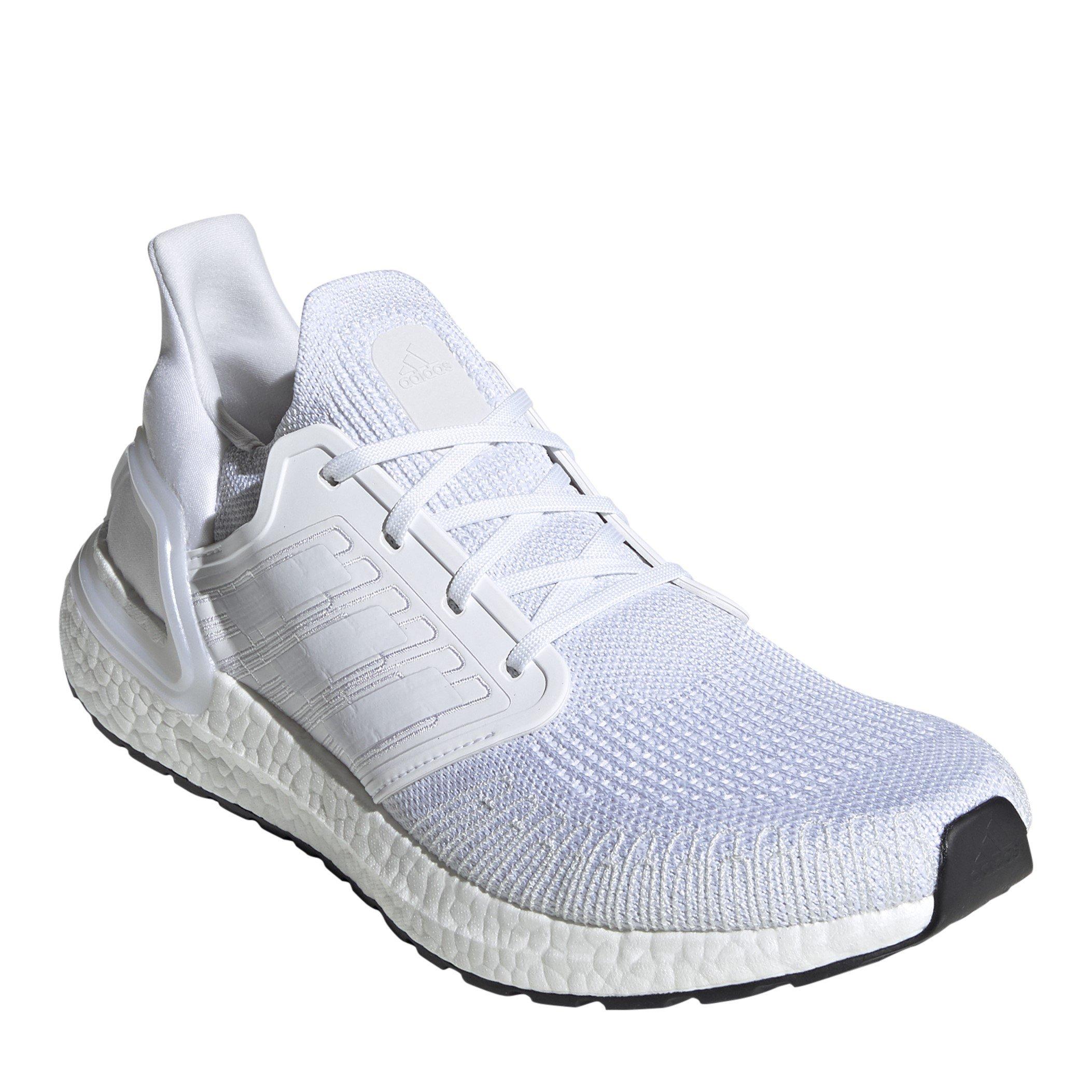 Wht/Blk - adidas - Adidas Ultraboost 20 Mens Running Shoes Road - 3