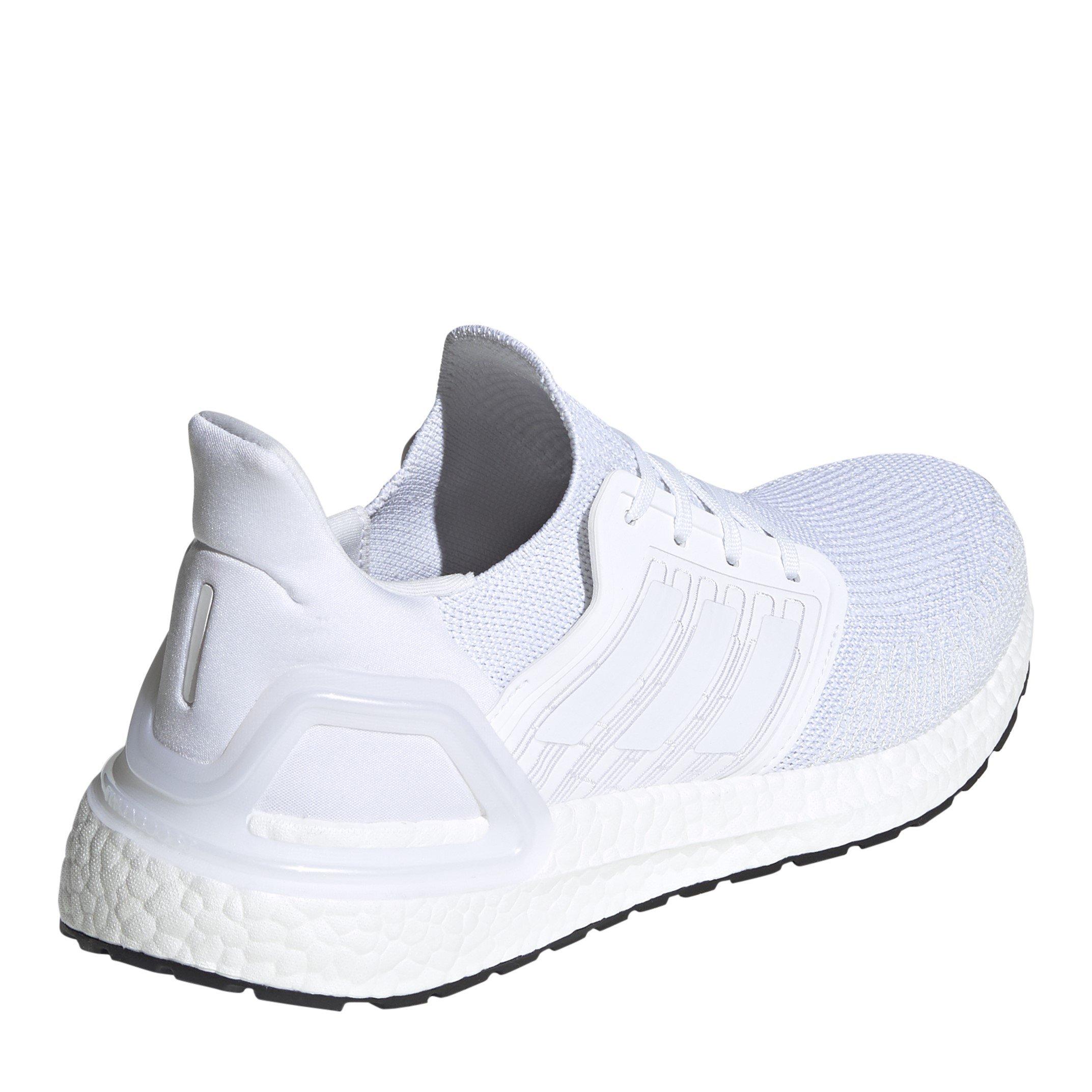 Wht/Blk - adidas - Adidas Ultraboost 20 Mens Running Shoes Road - 4