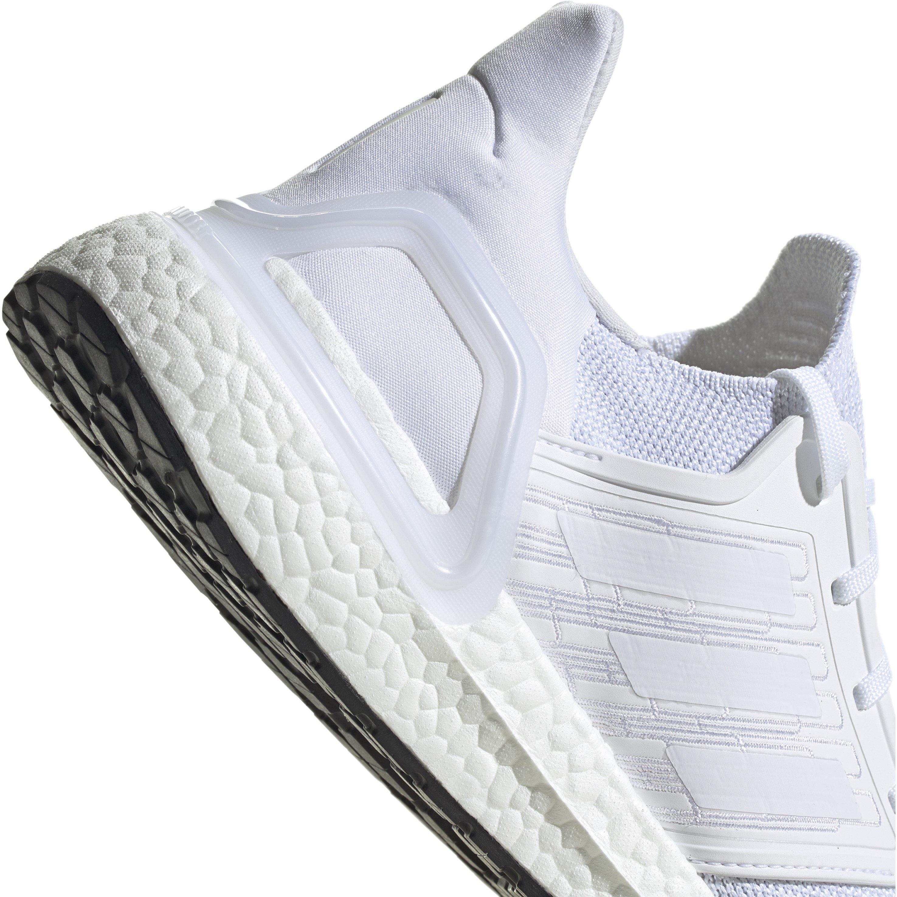 Wht/Blk - adidas - Adidas Ultraboost 20 Mens Running Shoes Road - 9