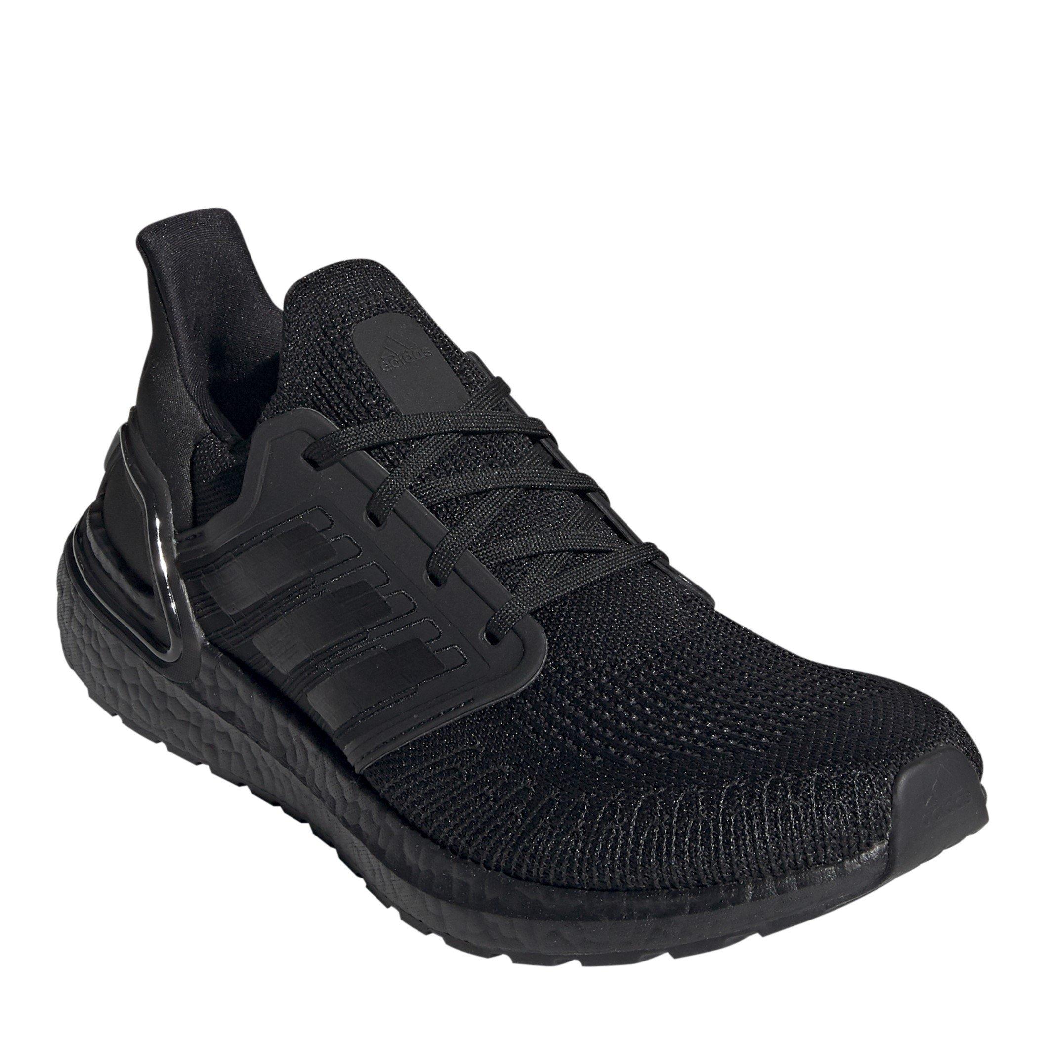 Blk/Solar Red - adidas - Men's Ultraboost Running Shoes - 3
