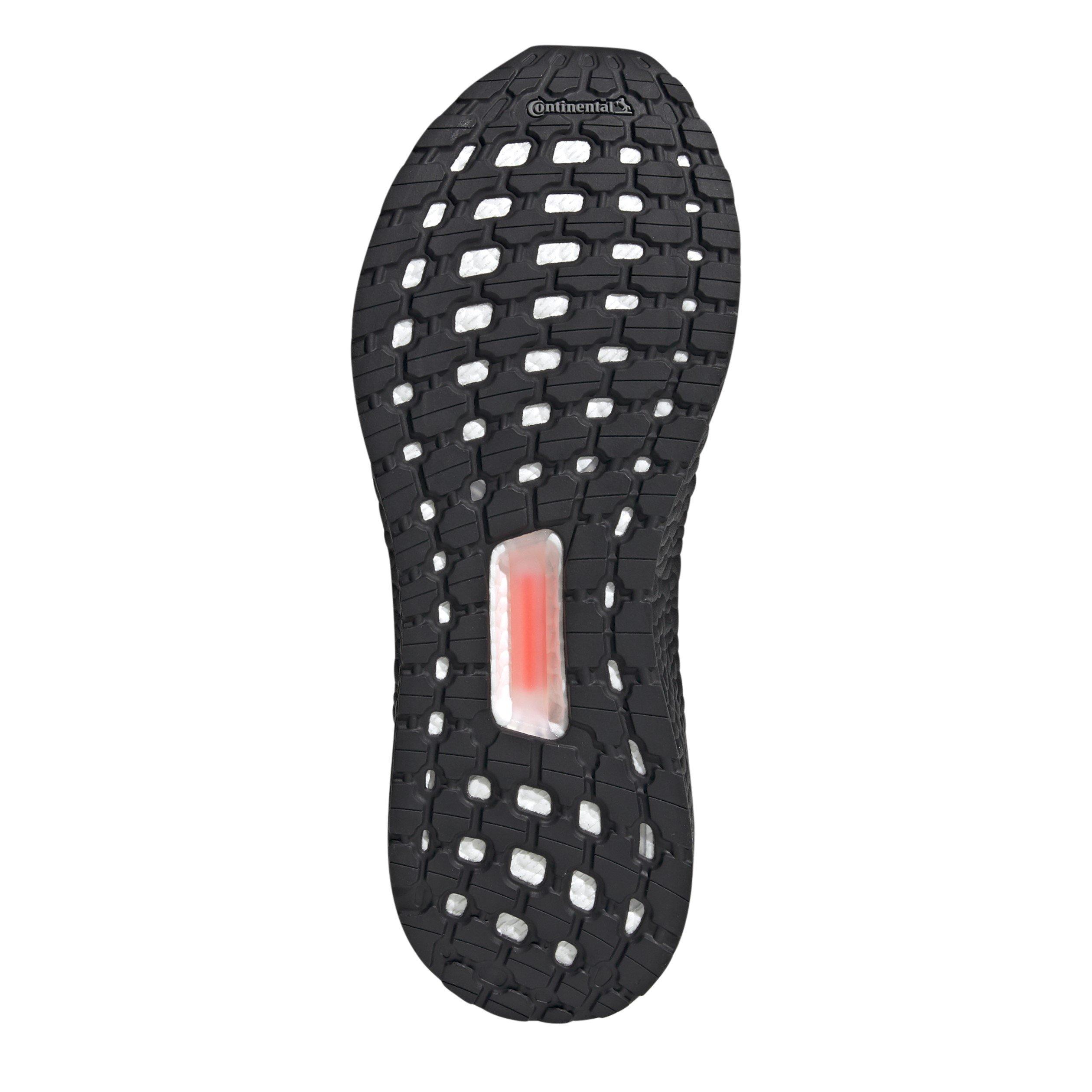 Blk/Solar Red - adidas - Men's Ultraboost Running Shoes - 6
