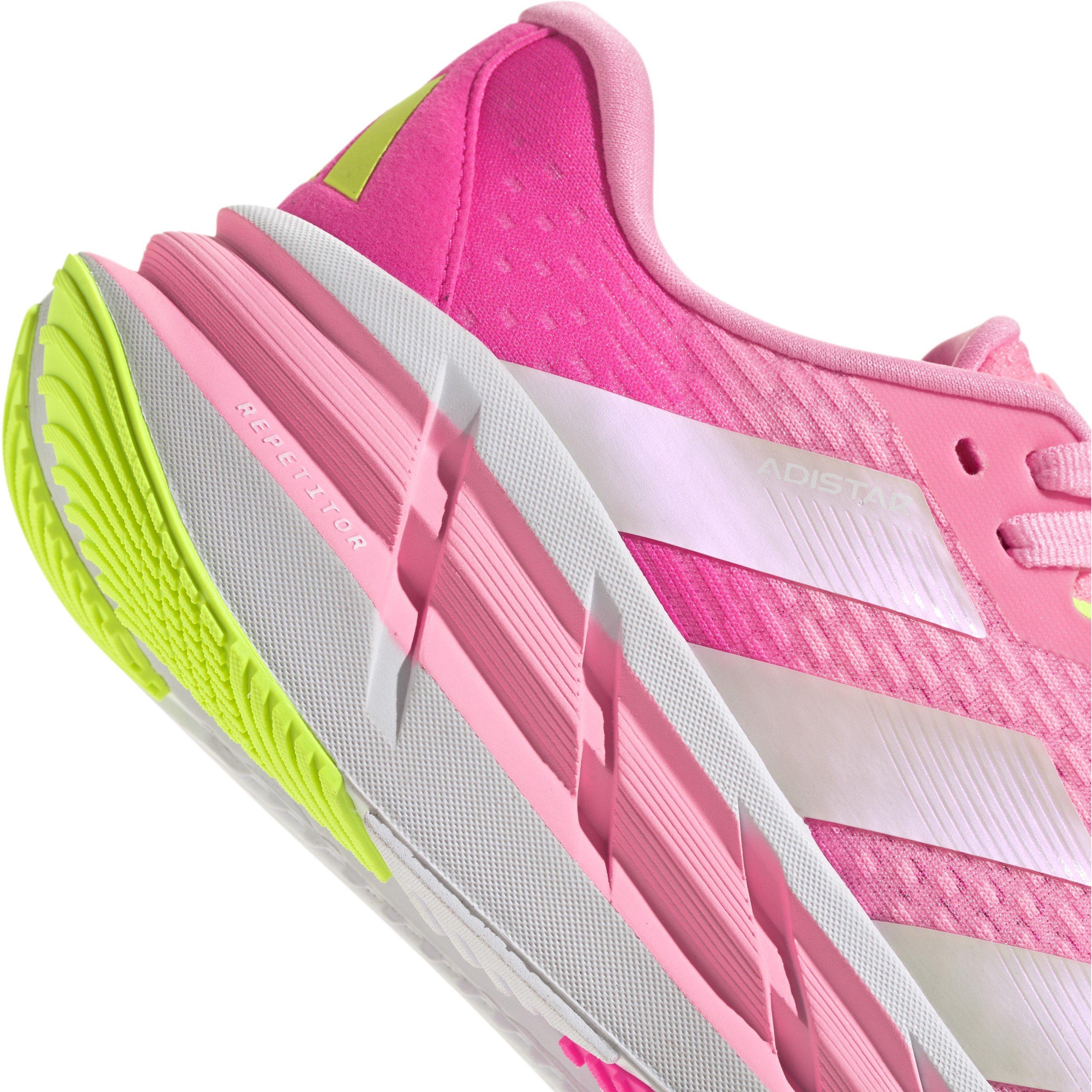 Pink - adidas - Adistar 3 W Road Running Shoes Womens - 7
